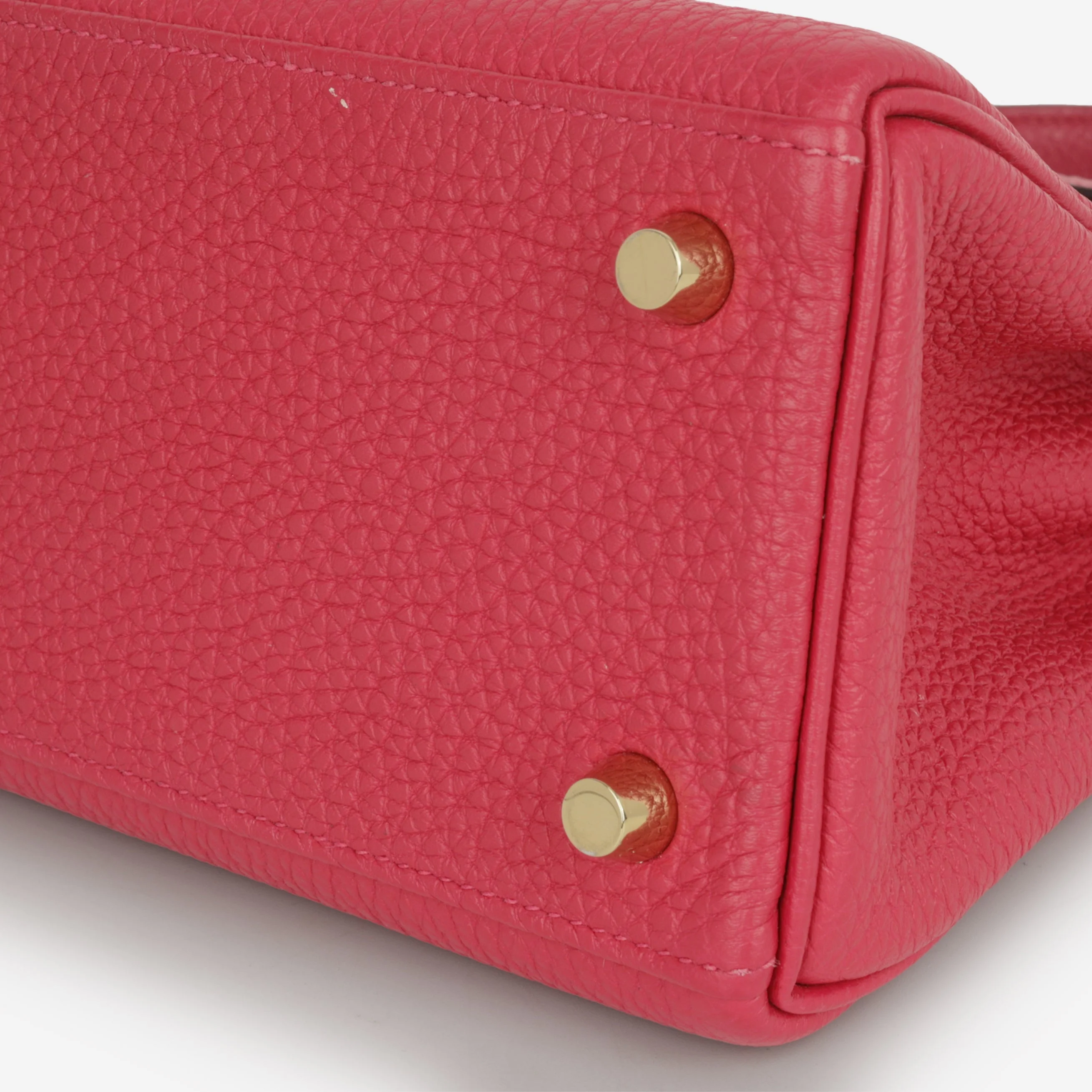 Hermès Kelly 25 - Framboise Togo | Gold Hardware - Image 6