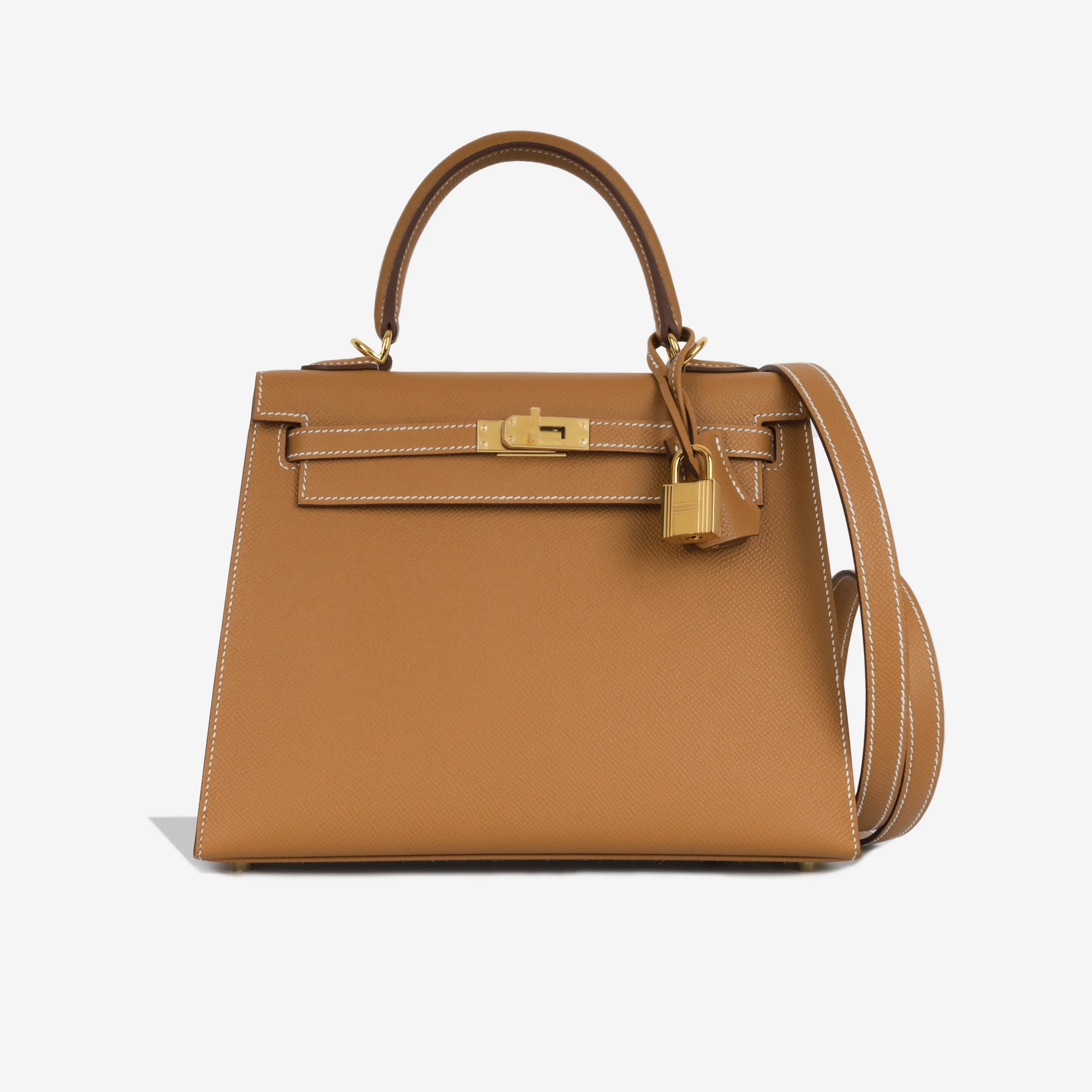 Hermès Kelly 25 - Gold Epsom | Gold Hardware - Image 2