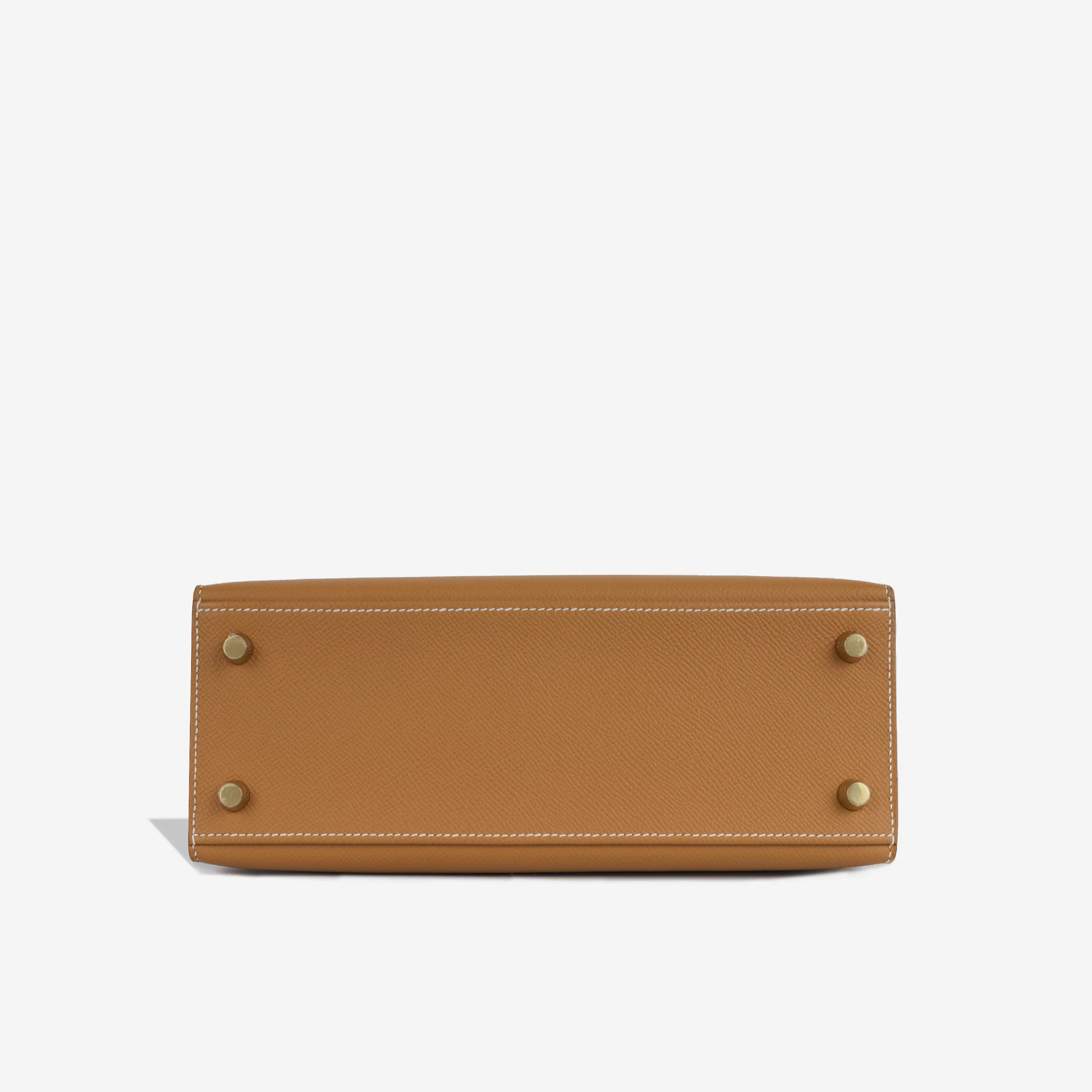 Hermès Kelly 25 - Gold Epsom | Gold Hardware - Image 5