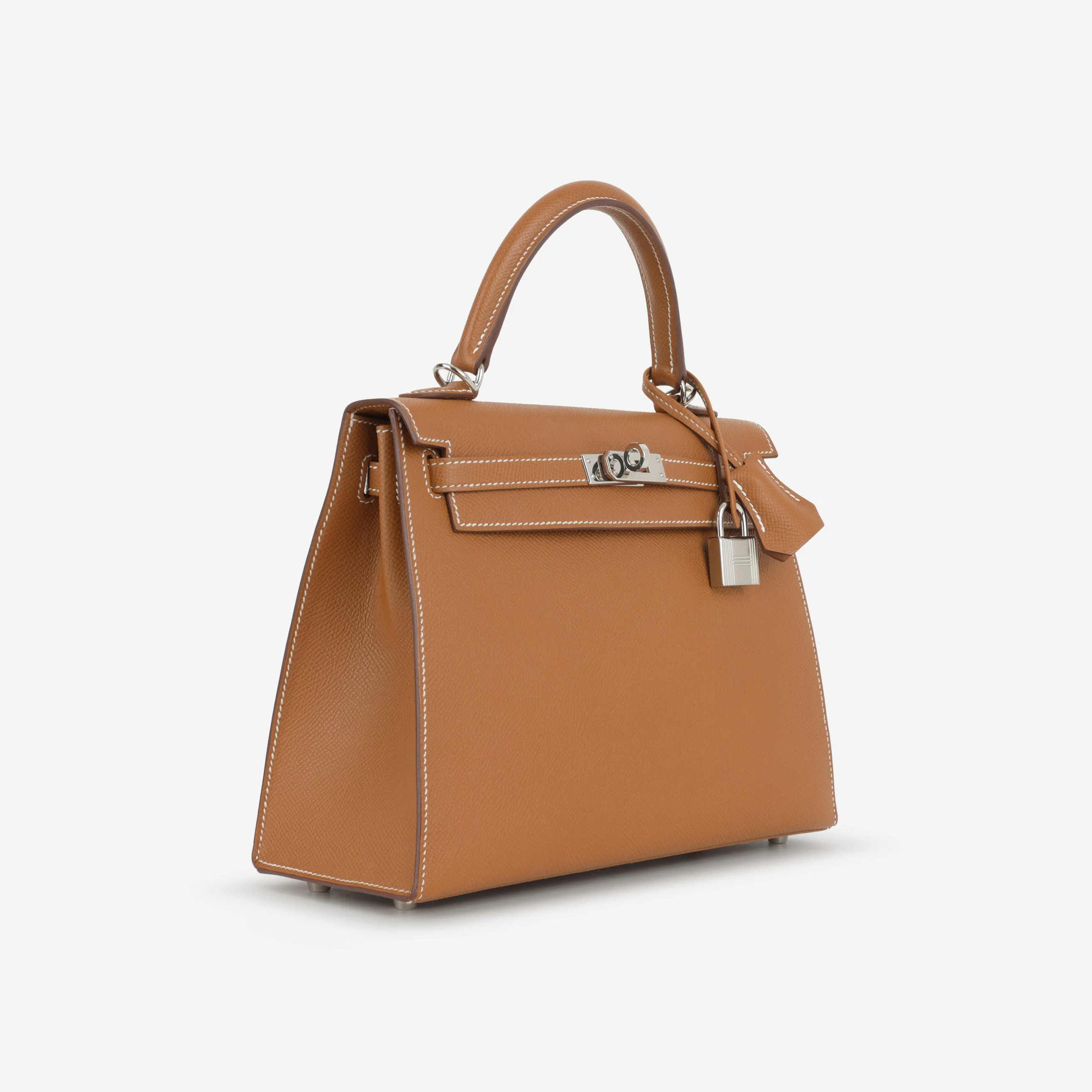 Hermès Kelly 25 - Gold Epsom | Palladium Hardware - Image 2