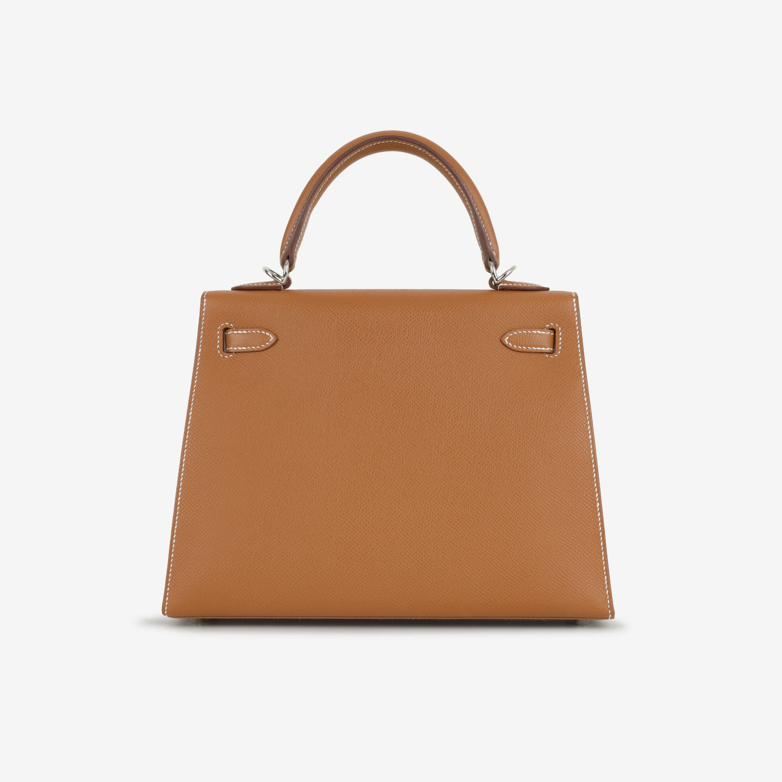 Hermès Kelly 25 - Gold Epsom | Palladium Hardware - Image 4