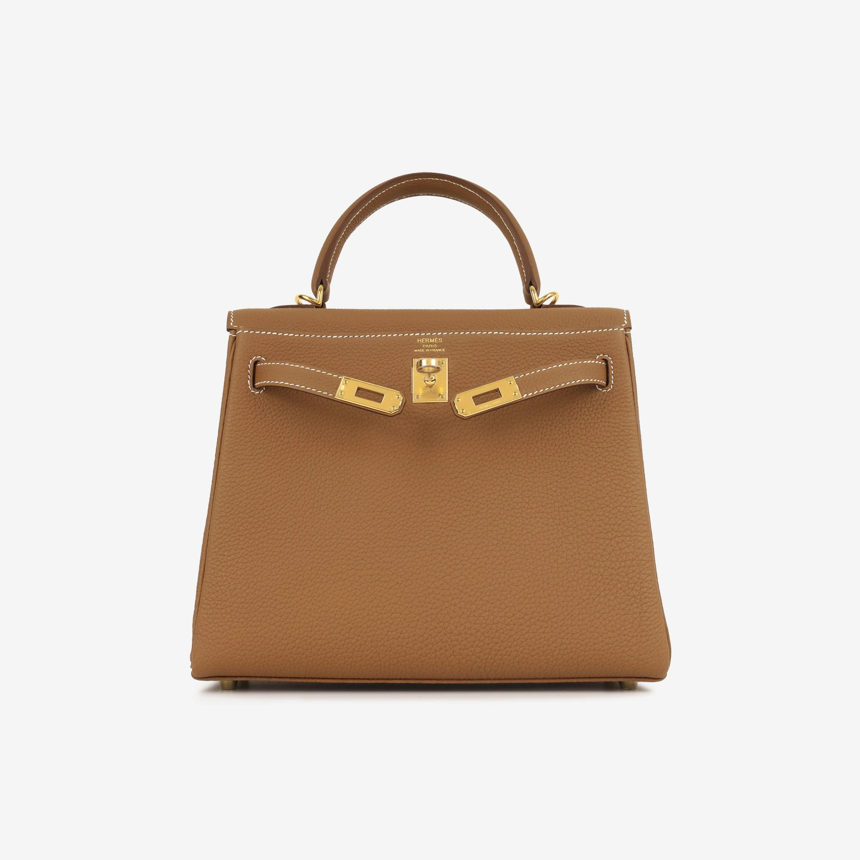 Hermès Kelly 25 - Gold Togo | Gold Hardware - Image 5
