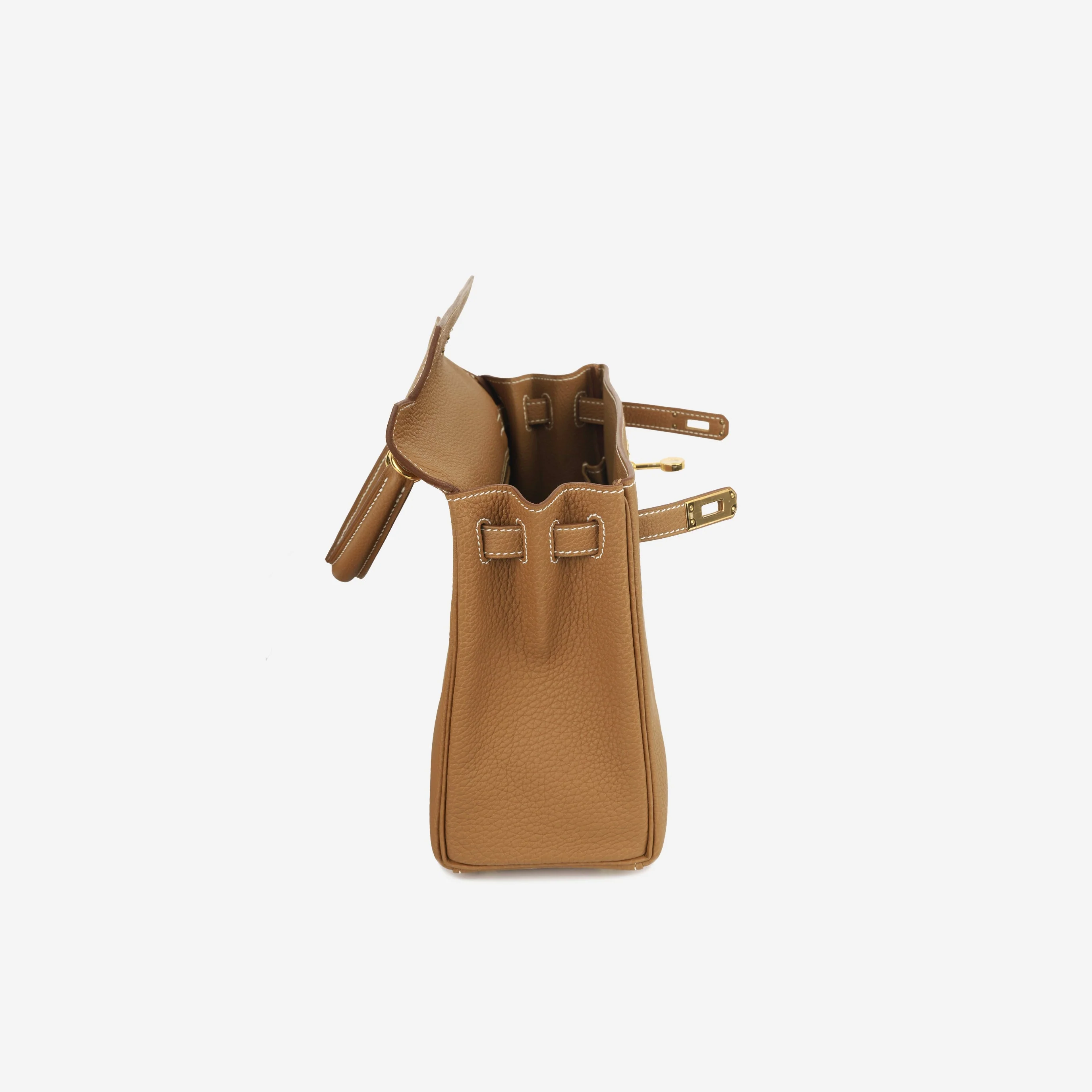 Hermès Kelly 25 - Gold Togo | Gold Hardware - Image 6