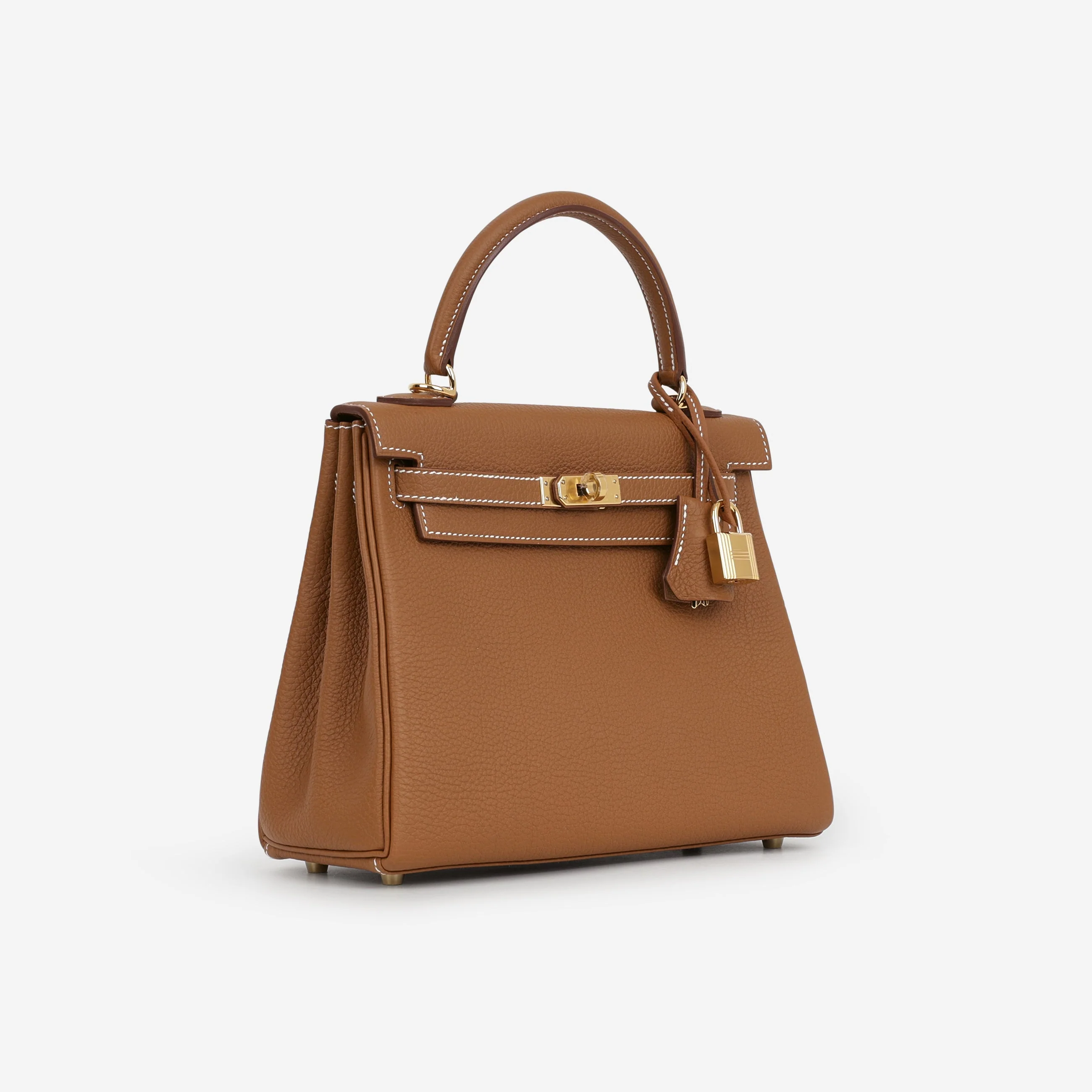 Hermès Kelly 25 - Gold Togo | Gold Hardware - Image 3