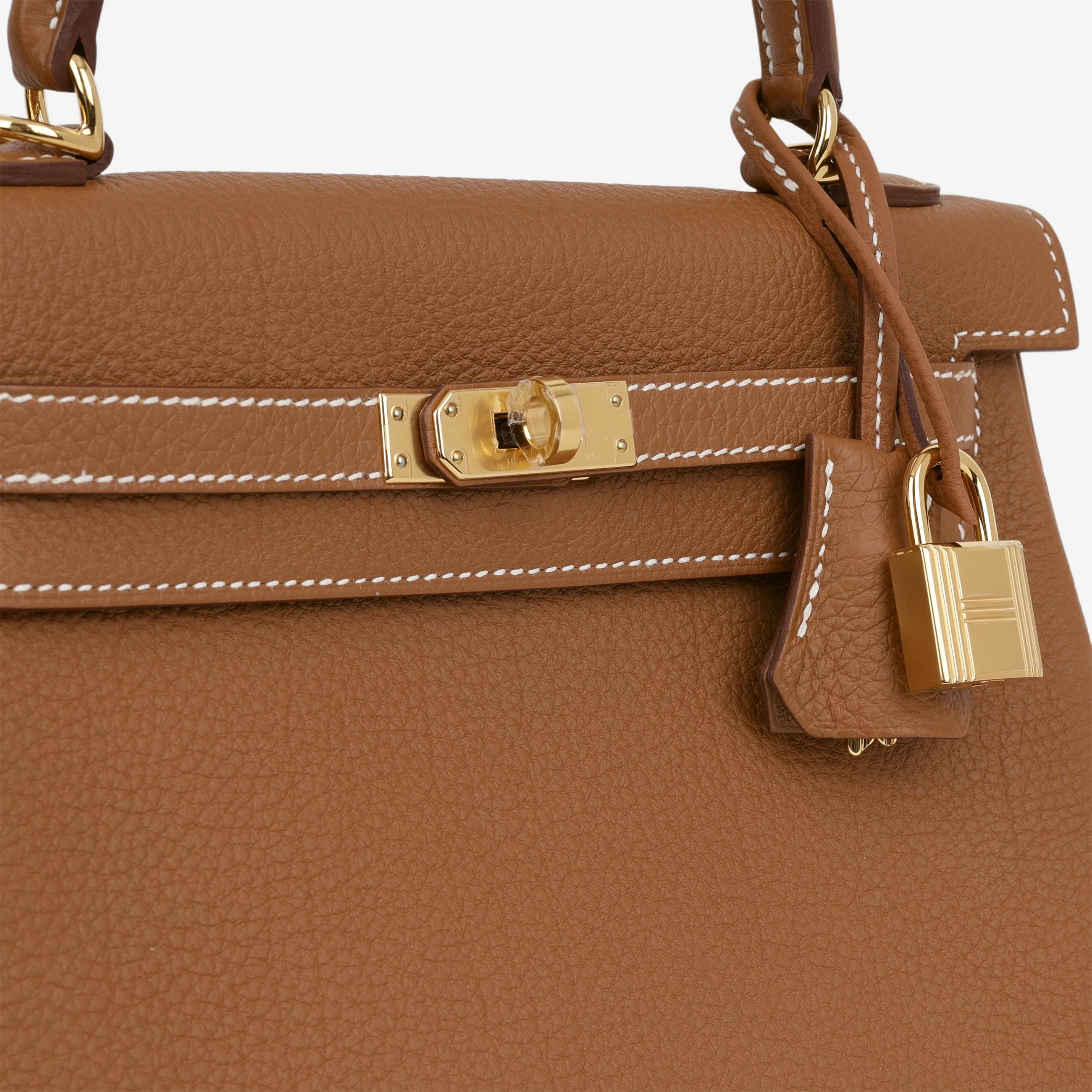 Hermès Kelly 25 - Gold Togo | Gold Hardware - Image 9