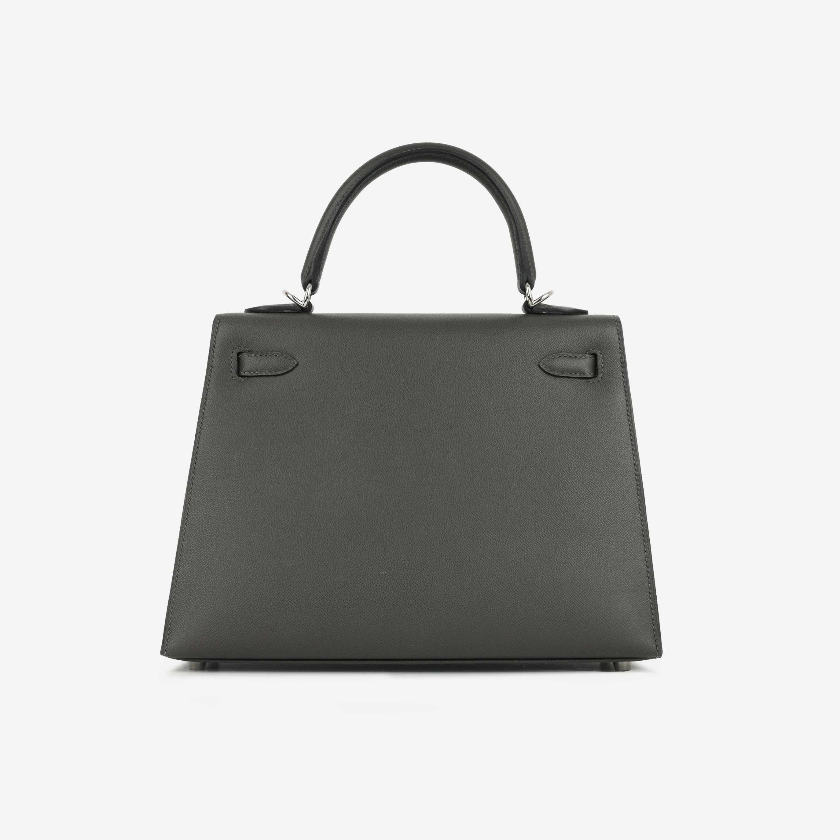 Hermès Kelly 25 - Graphite Madame | Palladium Hardware - Image 3