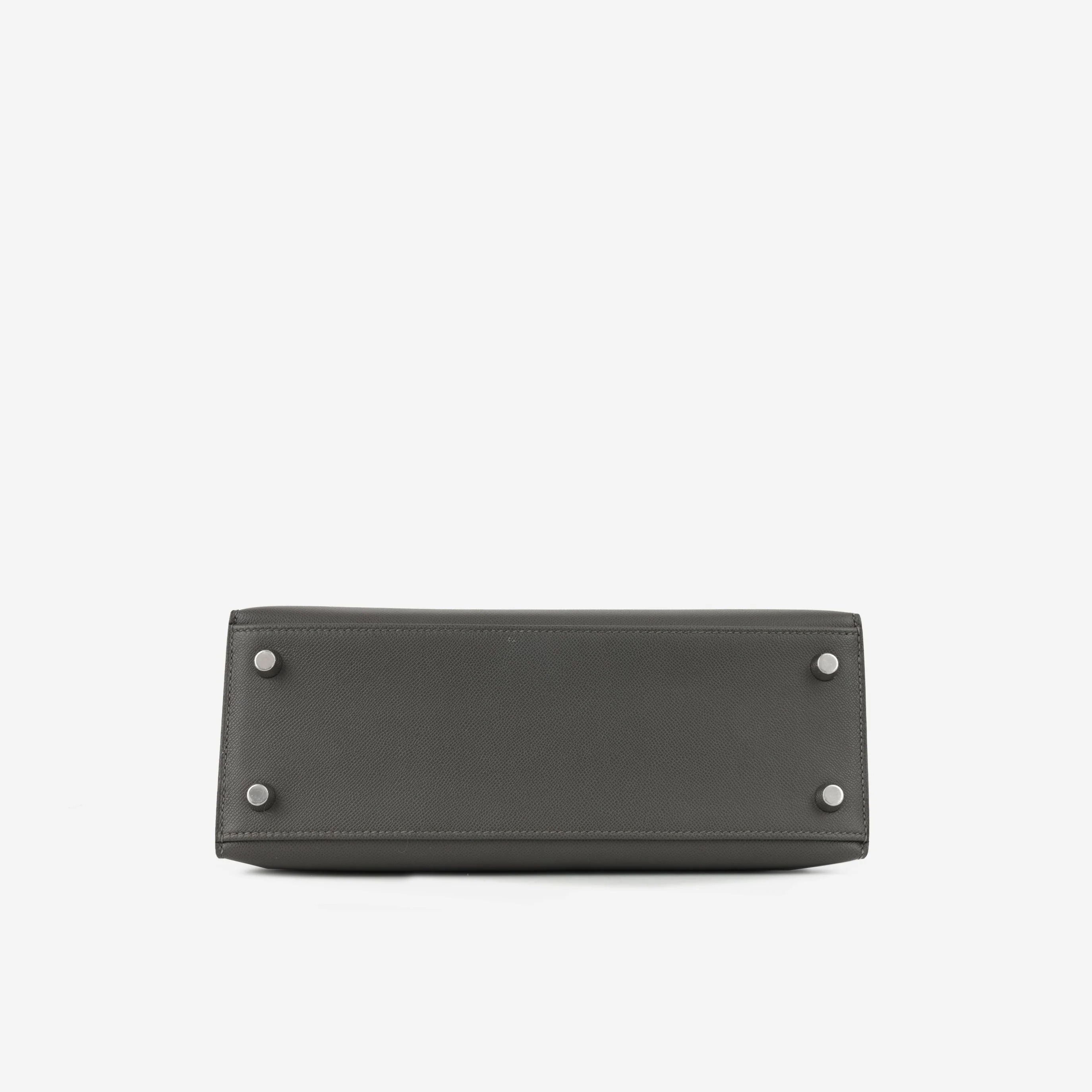 Hermès Kelly 25 - Graphite Madame | Palladium Hardware - Image 4