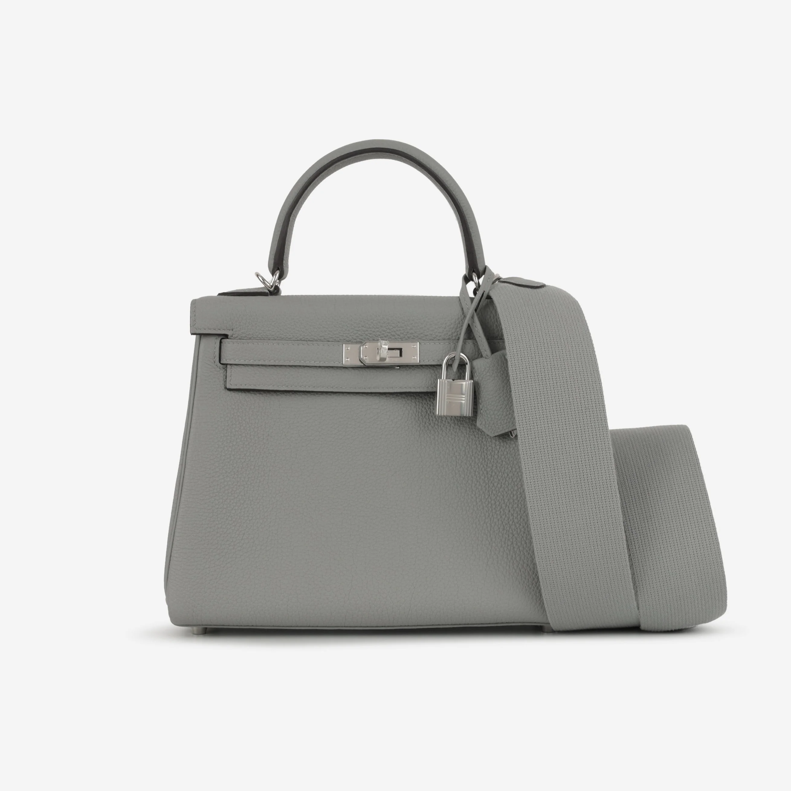 Hermès Kelly 25 - Gris Mouette Togo | Palladium Hardware (NWT) - Image 2