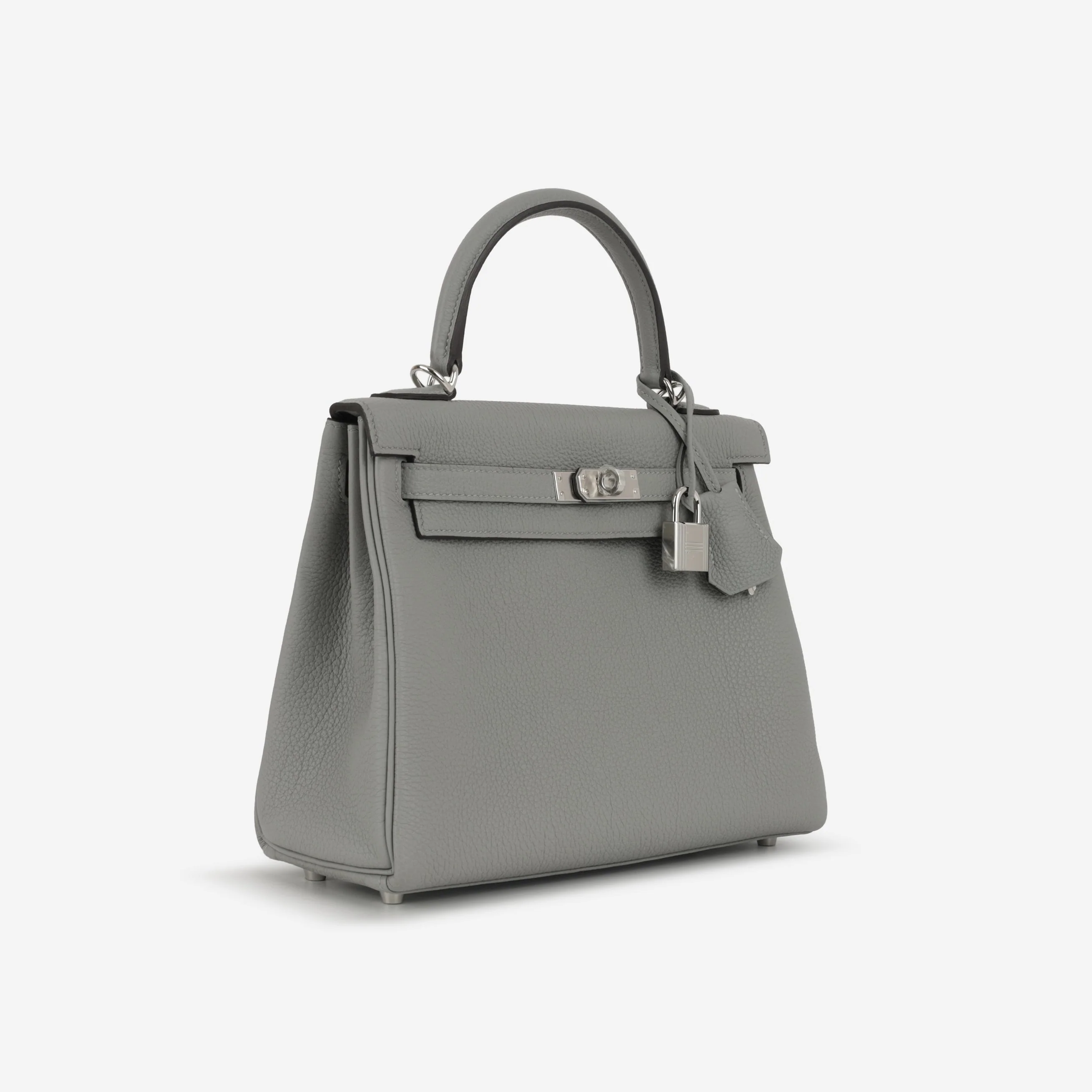 Hermès Kelly 25 - Gris Mouette Togo | Palladium Hardware (NWT) - Image 3