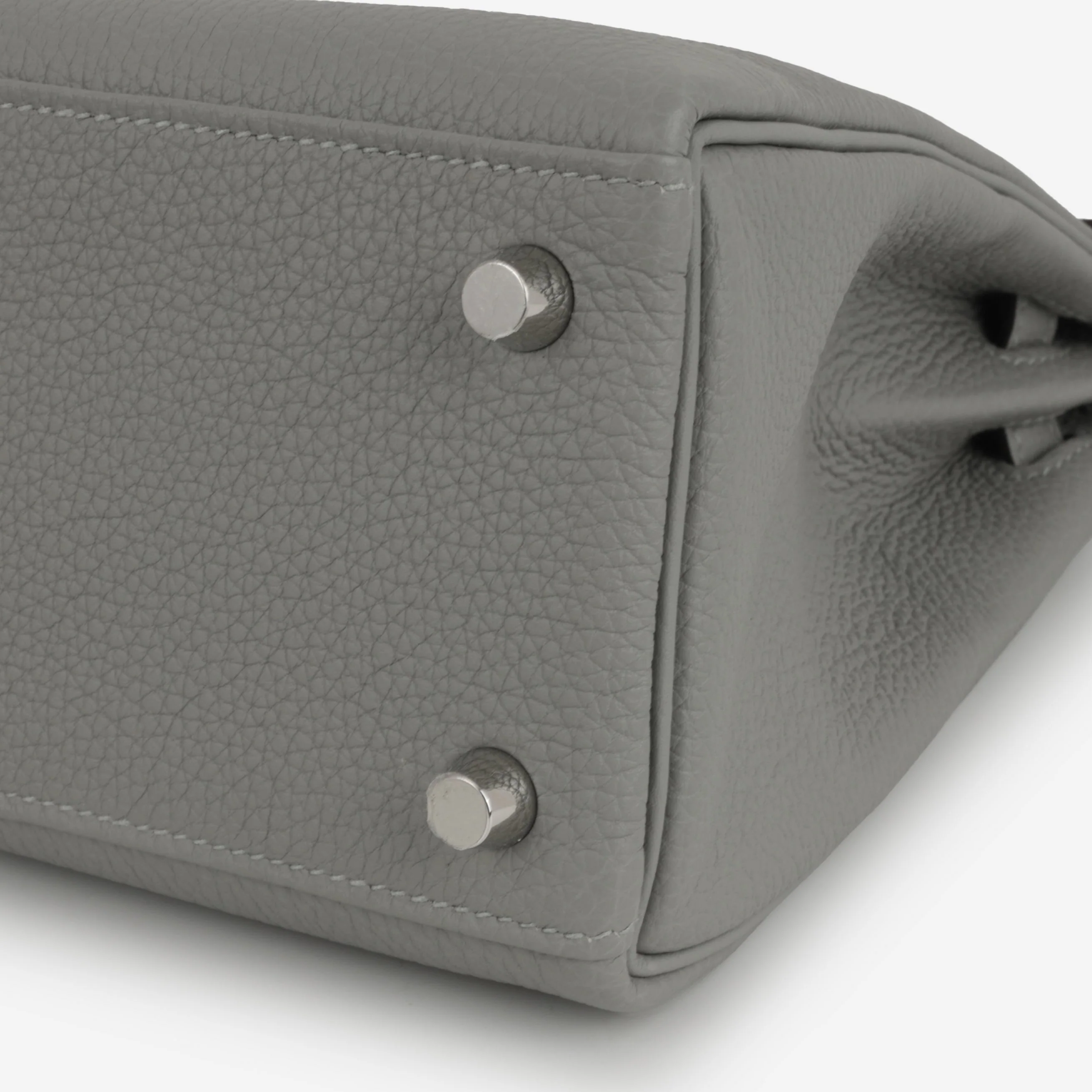 Hermès Kelly 25 - Gris Mouette Togo | Palladium Hardware (NWT) - Image 7