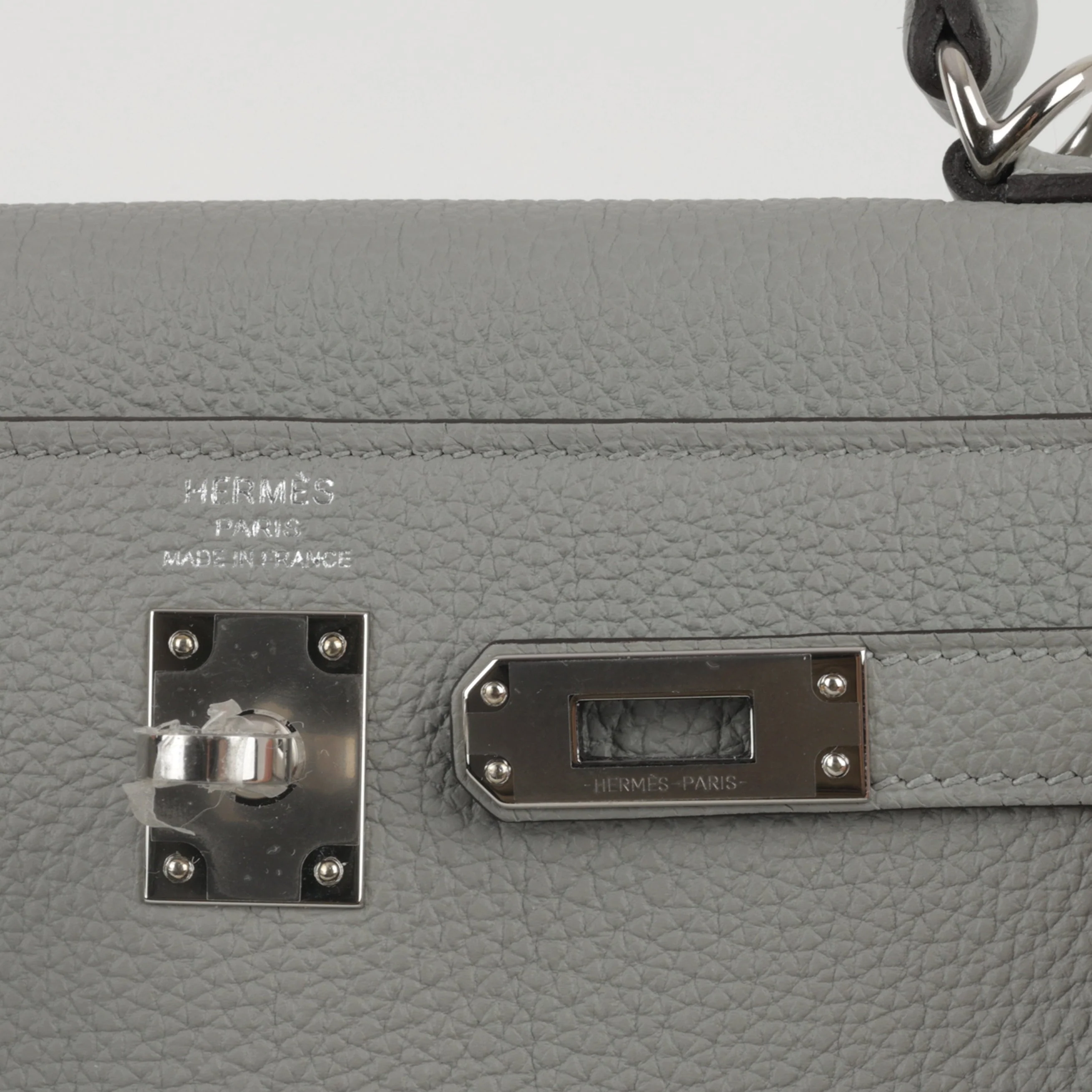 Hermès Kelly 25 - Gris Mouette Togo | Palladium Hardware (NWT) - Image 8
