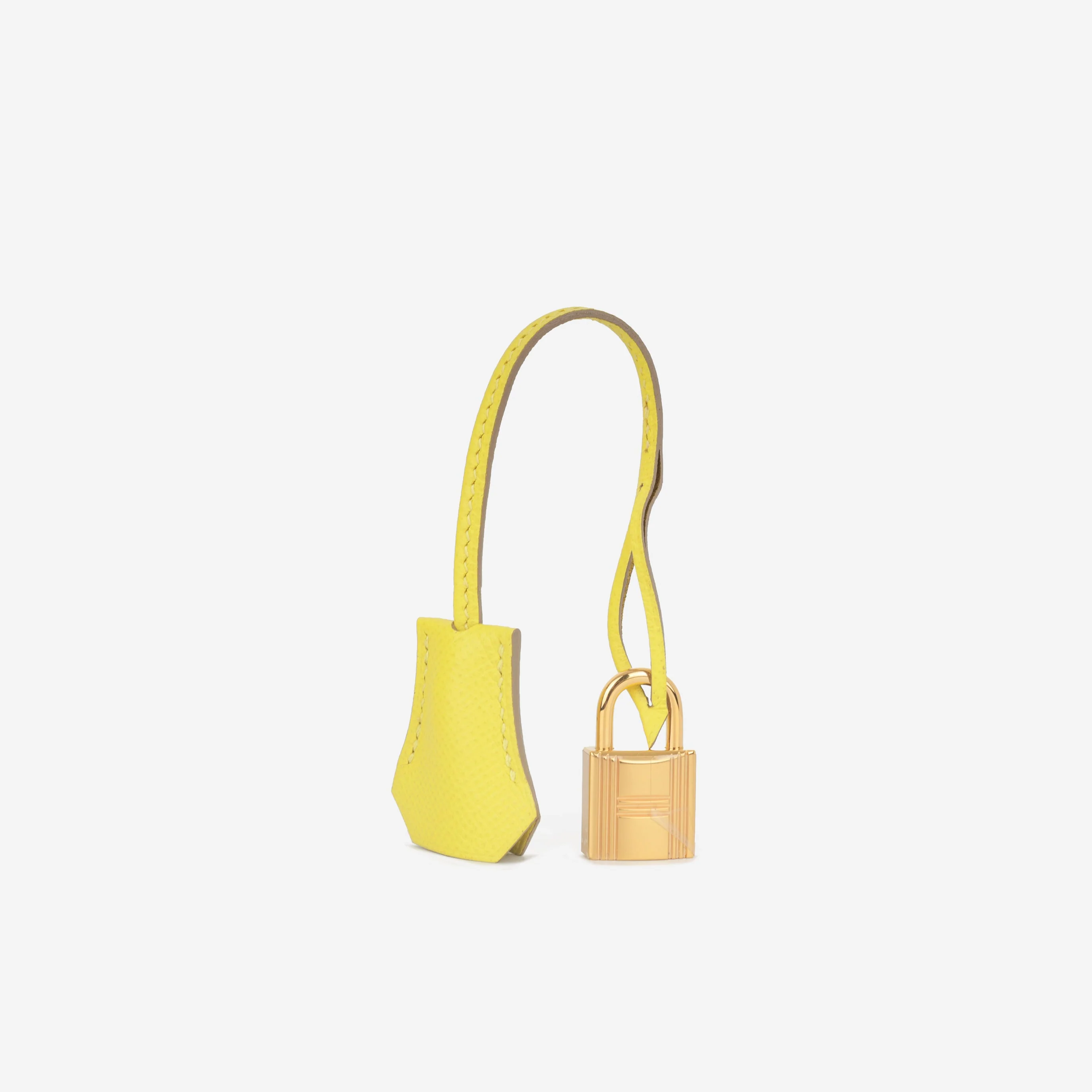 Hermès Kelly 25 - Lime Epsom | Gold Hardware - Image 10
