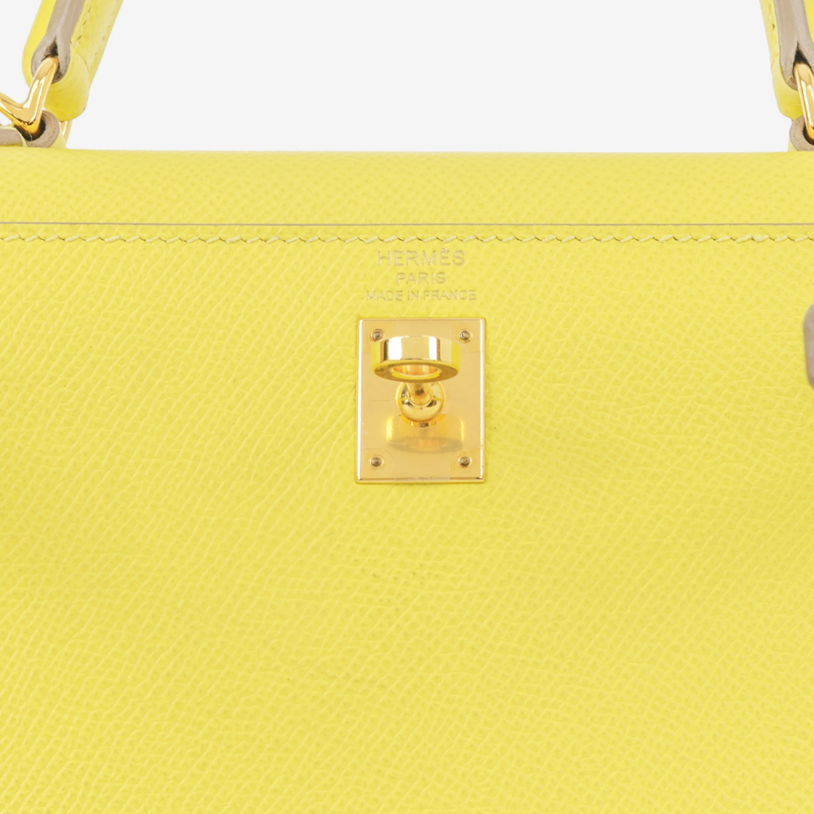 Hermès Kelly 25 - Lime Epsom | Gold Hardware - Image 5