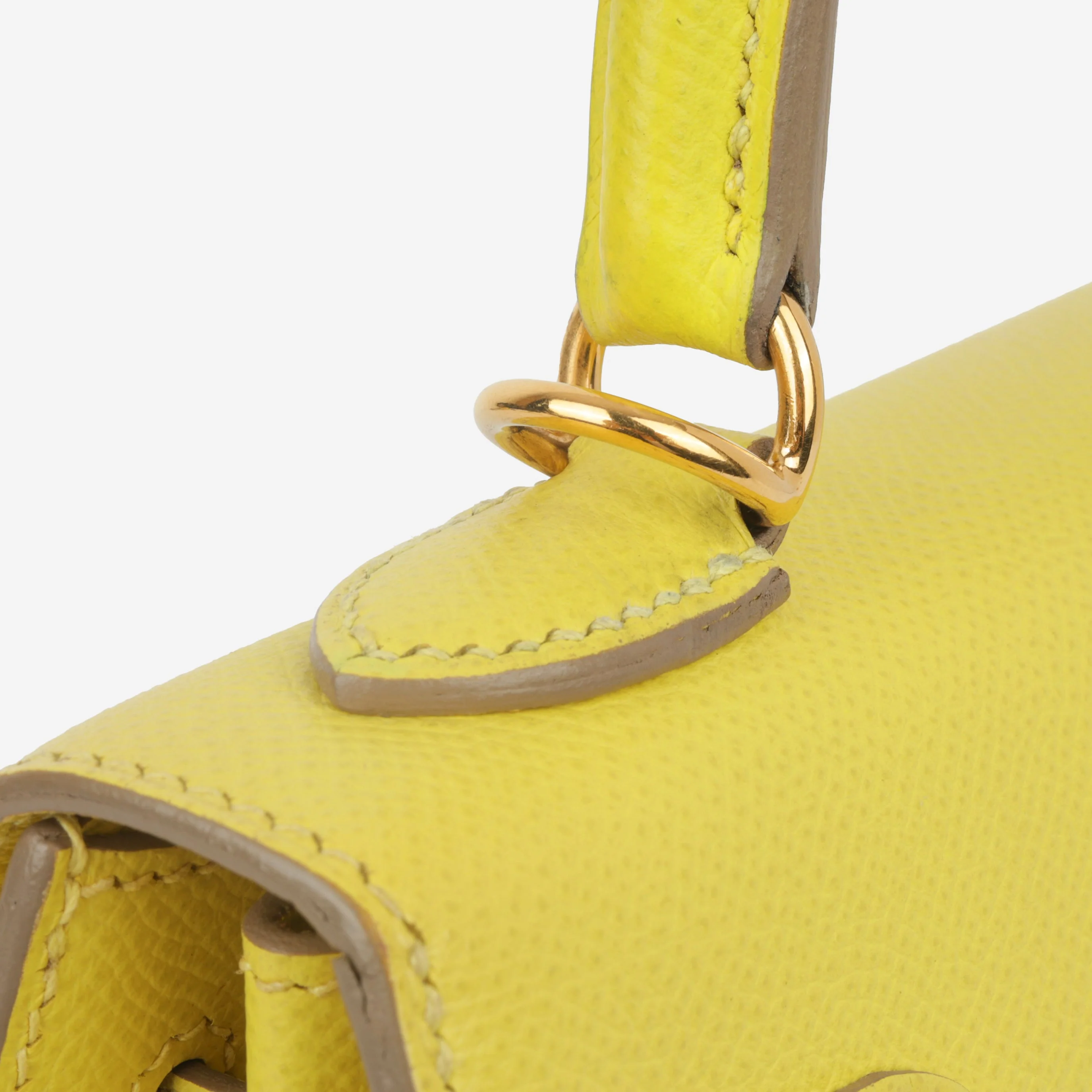 Hermès Kelly 25 - Lime Epsom | Gold Hardware - Image 6