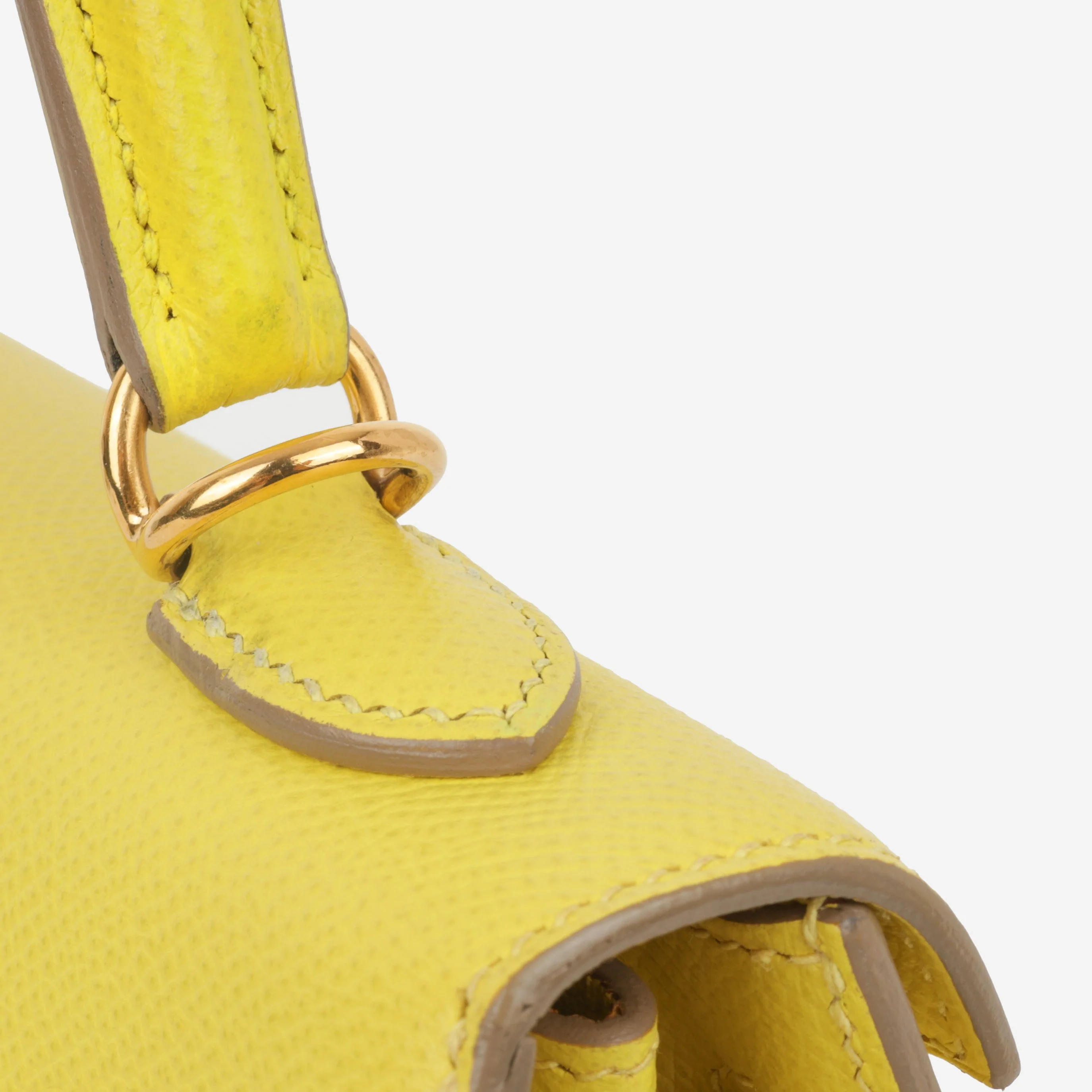 Hermès Kelly 25 - Lime Epsom | Gold Hardware - Image 7