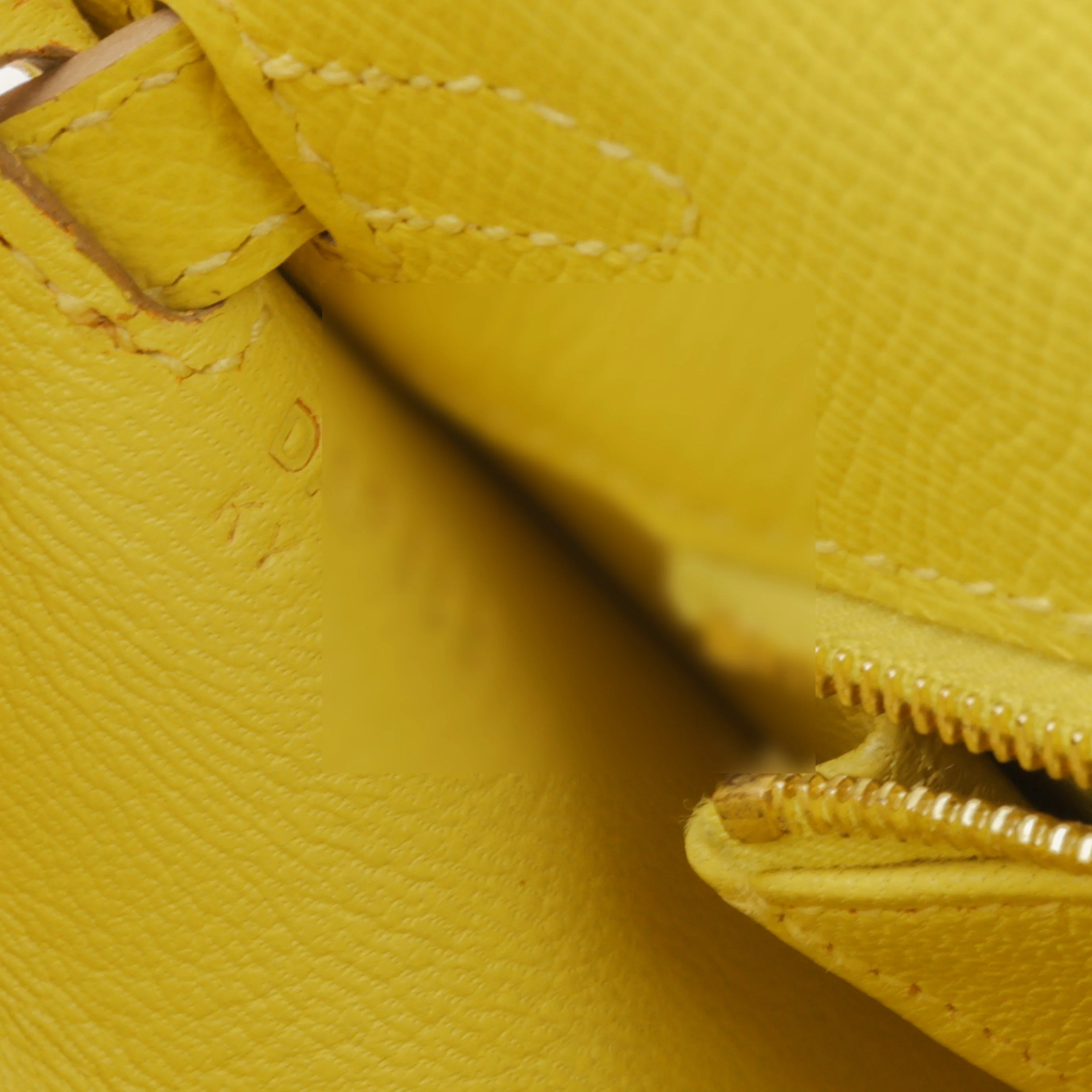 Hermès Kelly 25 - Lime Epsom | Gold Hardware - Image 9