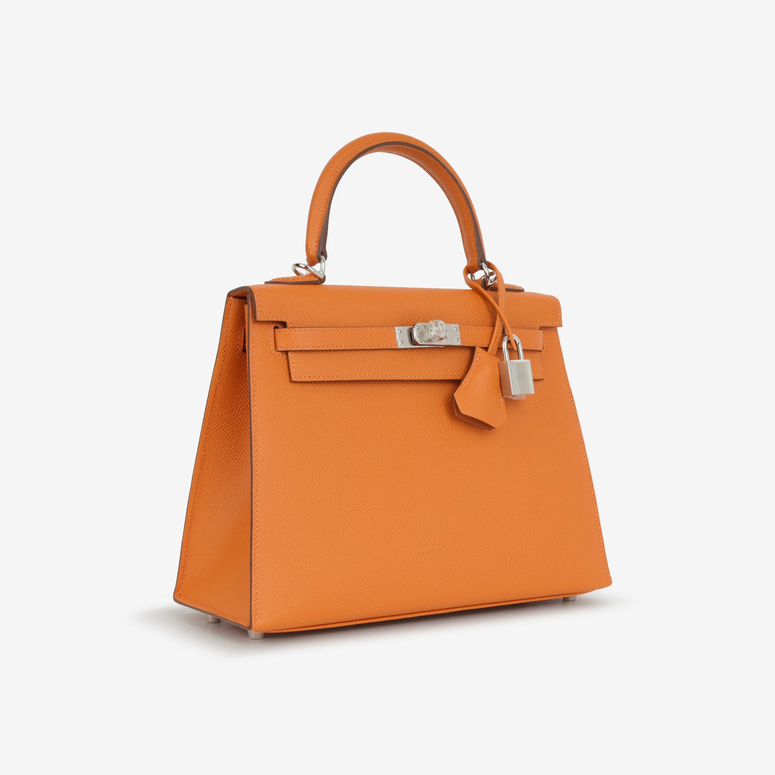 Hermès Kelly 25 - Orange Epsom | Palladium Hardware (NWT) - Image 3