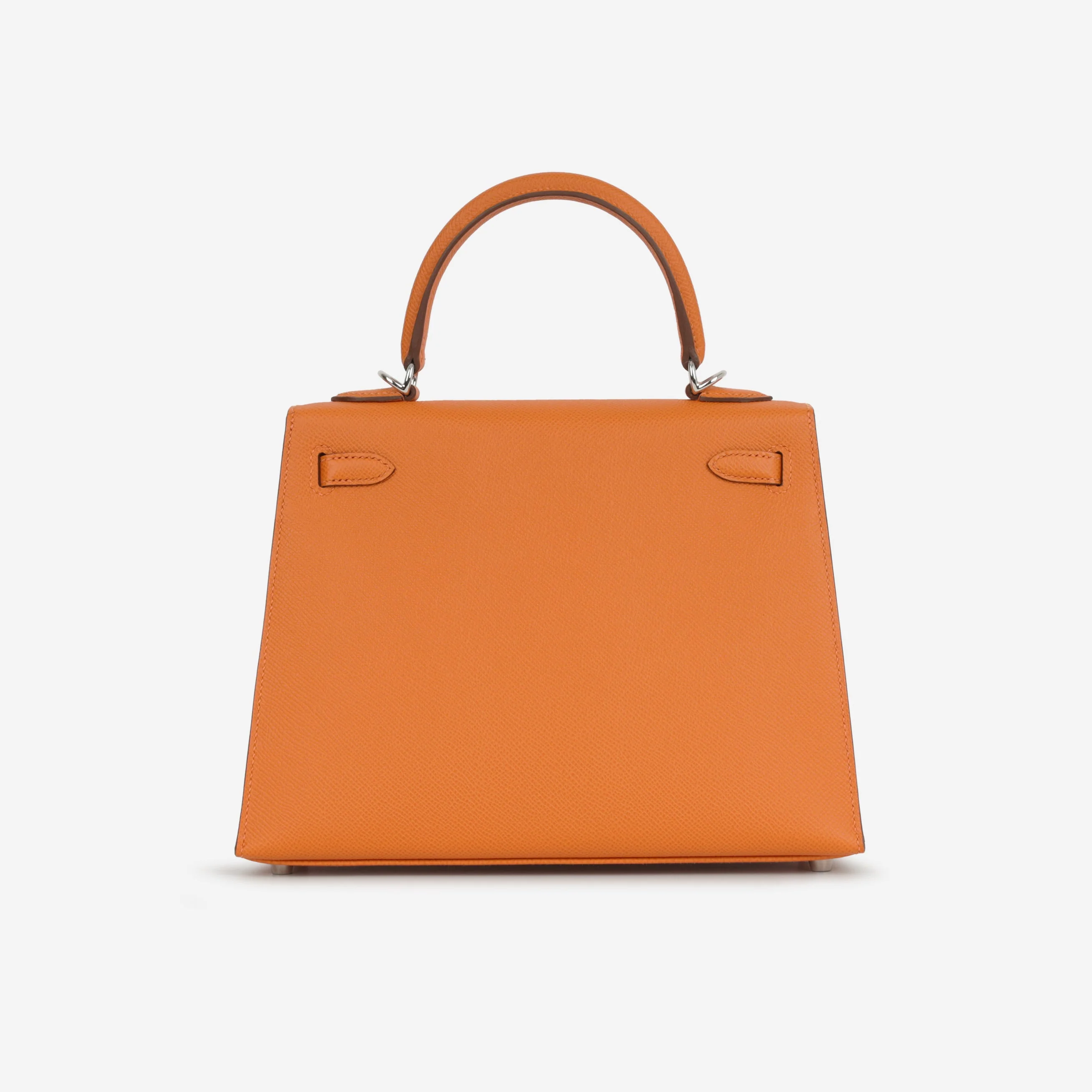 Hermès Kelly 25 - Orange Epsom | Palladium Hardware (NWT) - Image 4