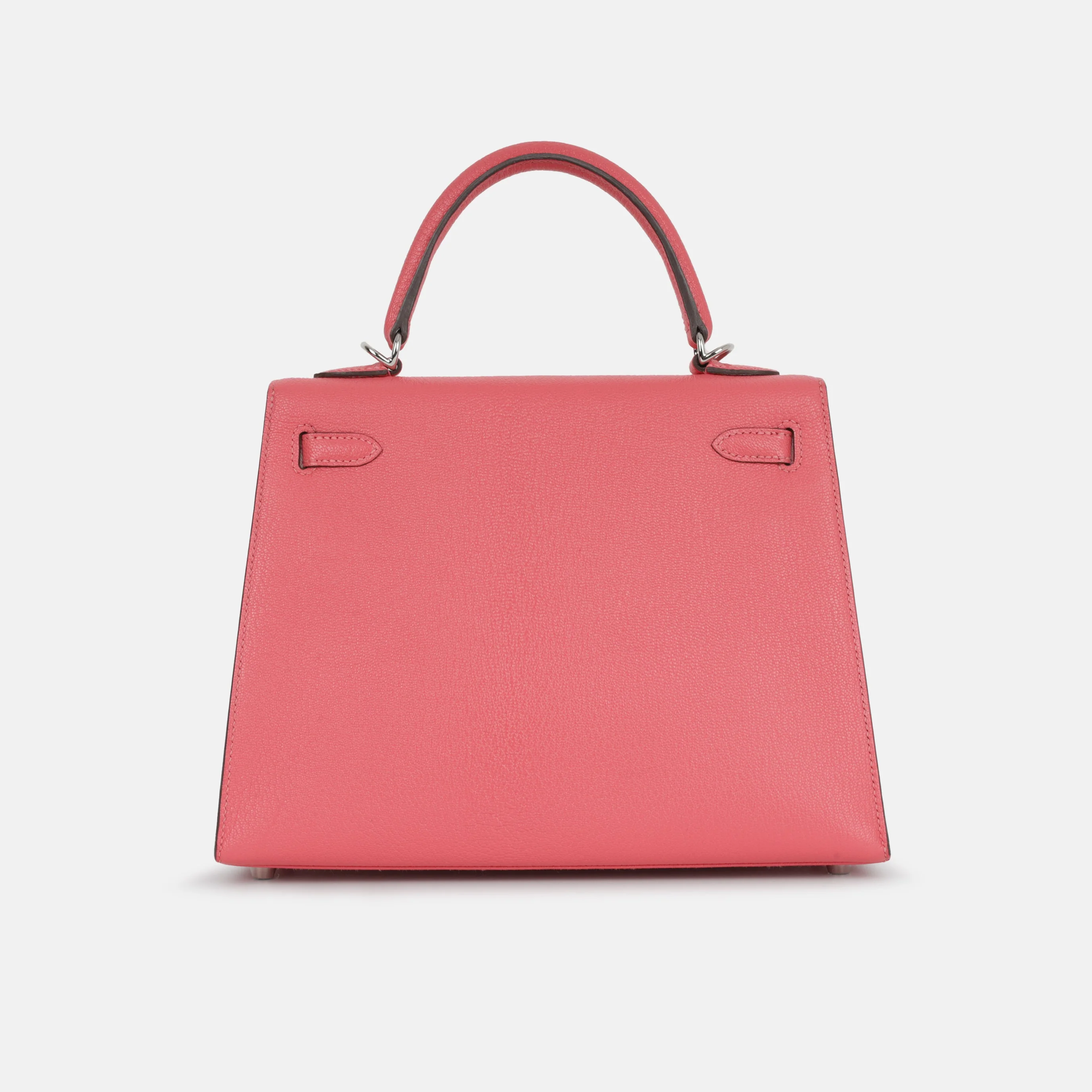 Hermès Kelly 25 - Rose Lipstick Chevre | Palladium Hardware - Image 3