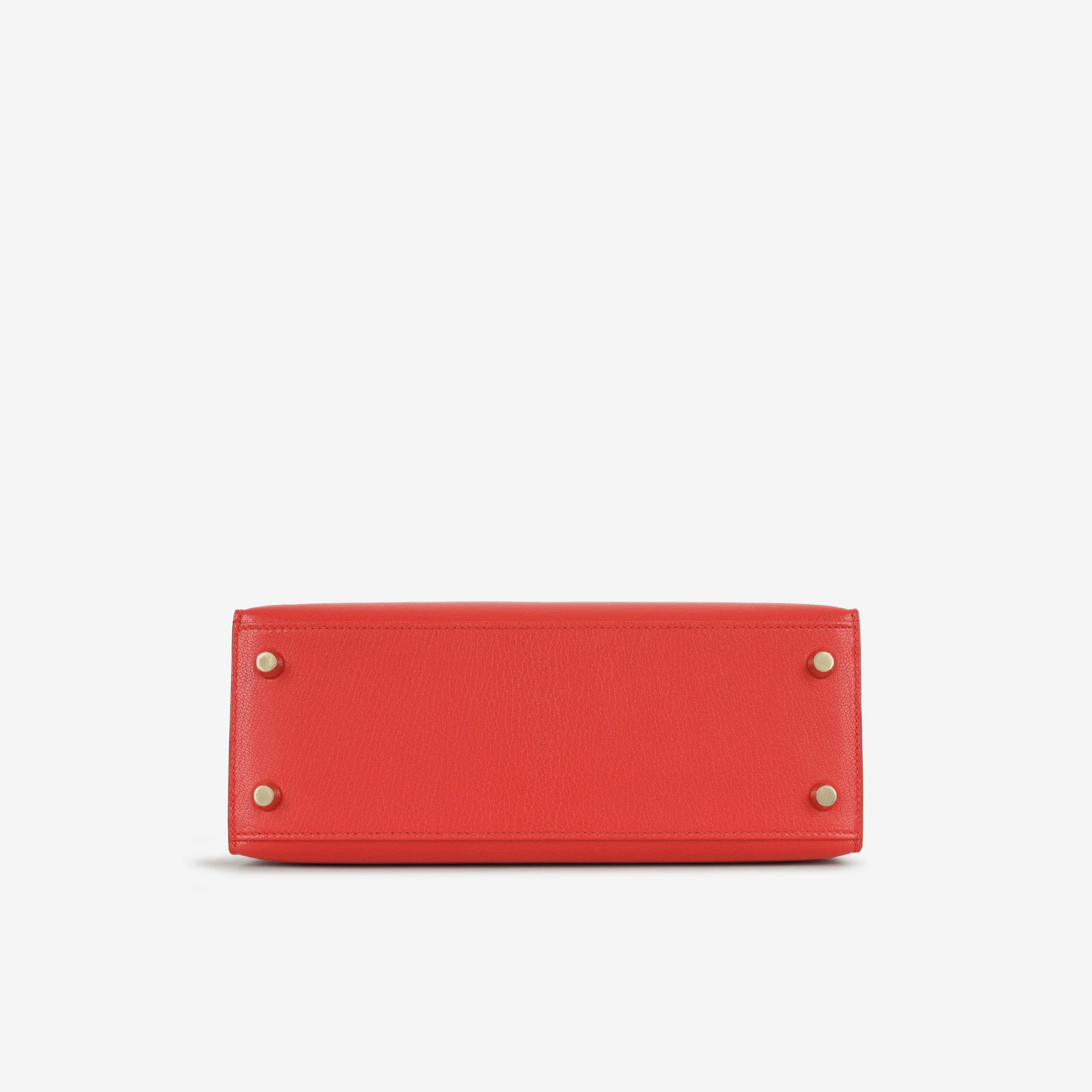 Hermès Kelly 25 - Rouge De Coeur Chevre Chamkila | Gold Hardware - Image 5