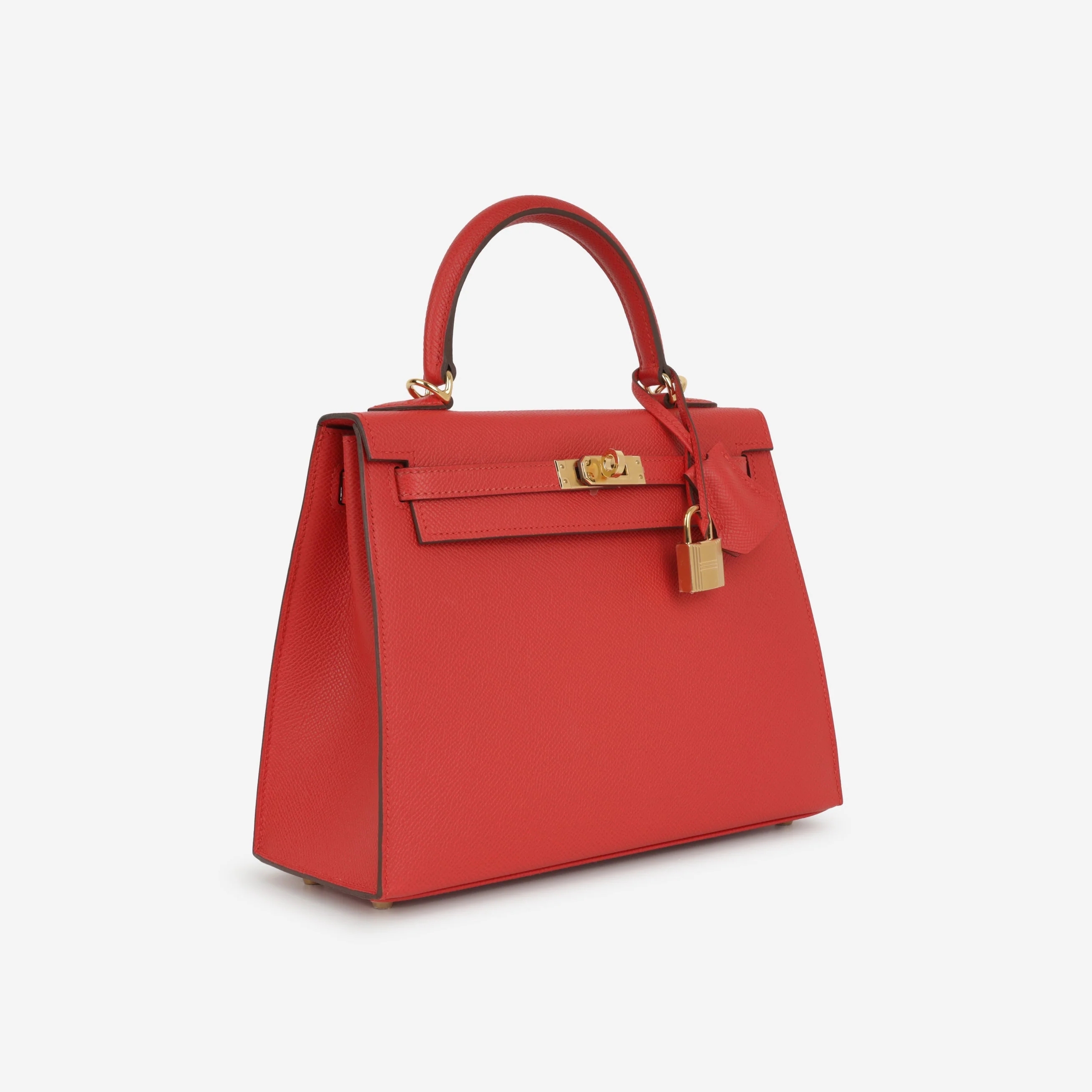 Hermès Kelly 25 - Rouge Radieux Epsom | Gold Hardware - Image 3