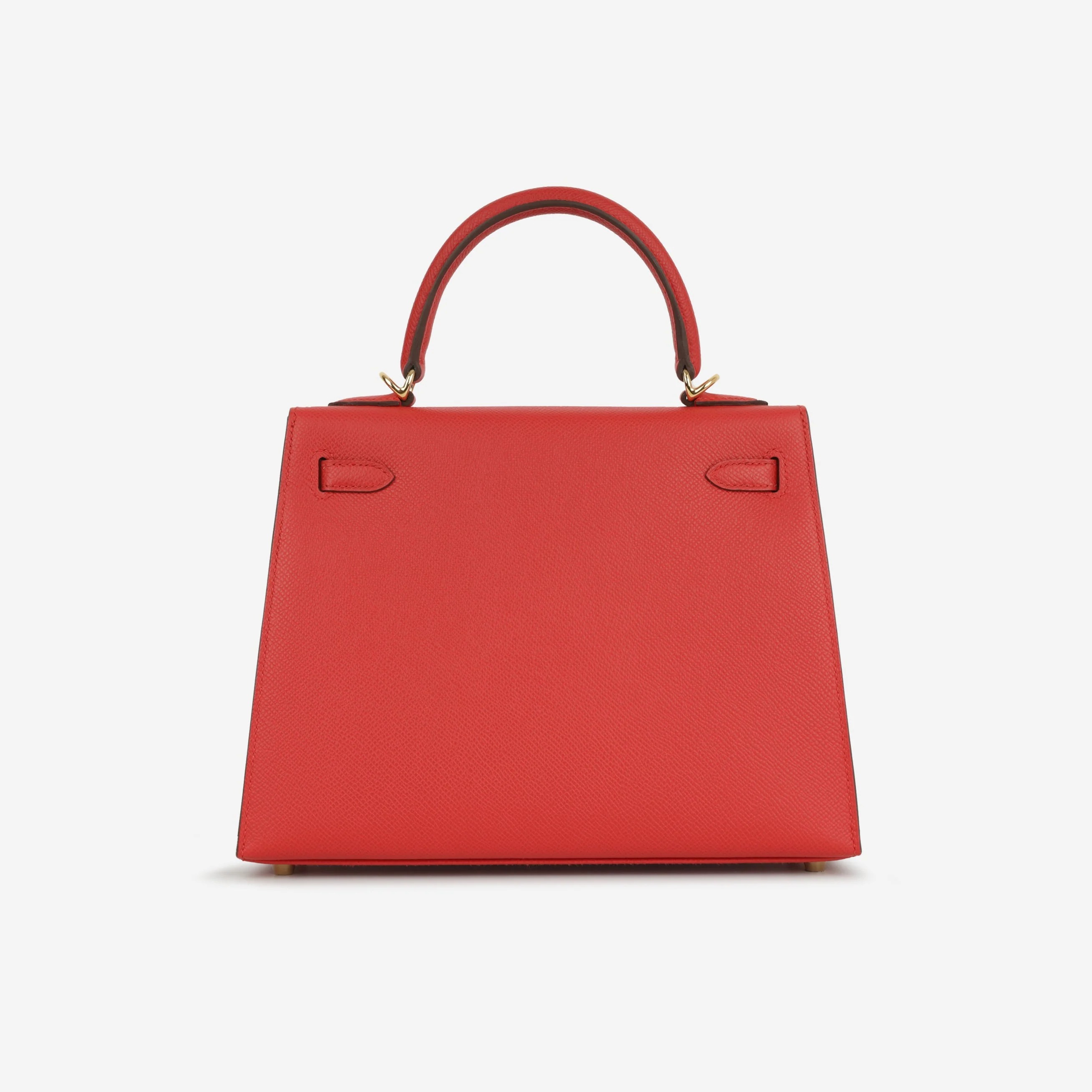 Hermès Kelly 25 - Rouge Radieux Epsom | Gold Hardware - Image 4