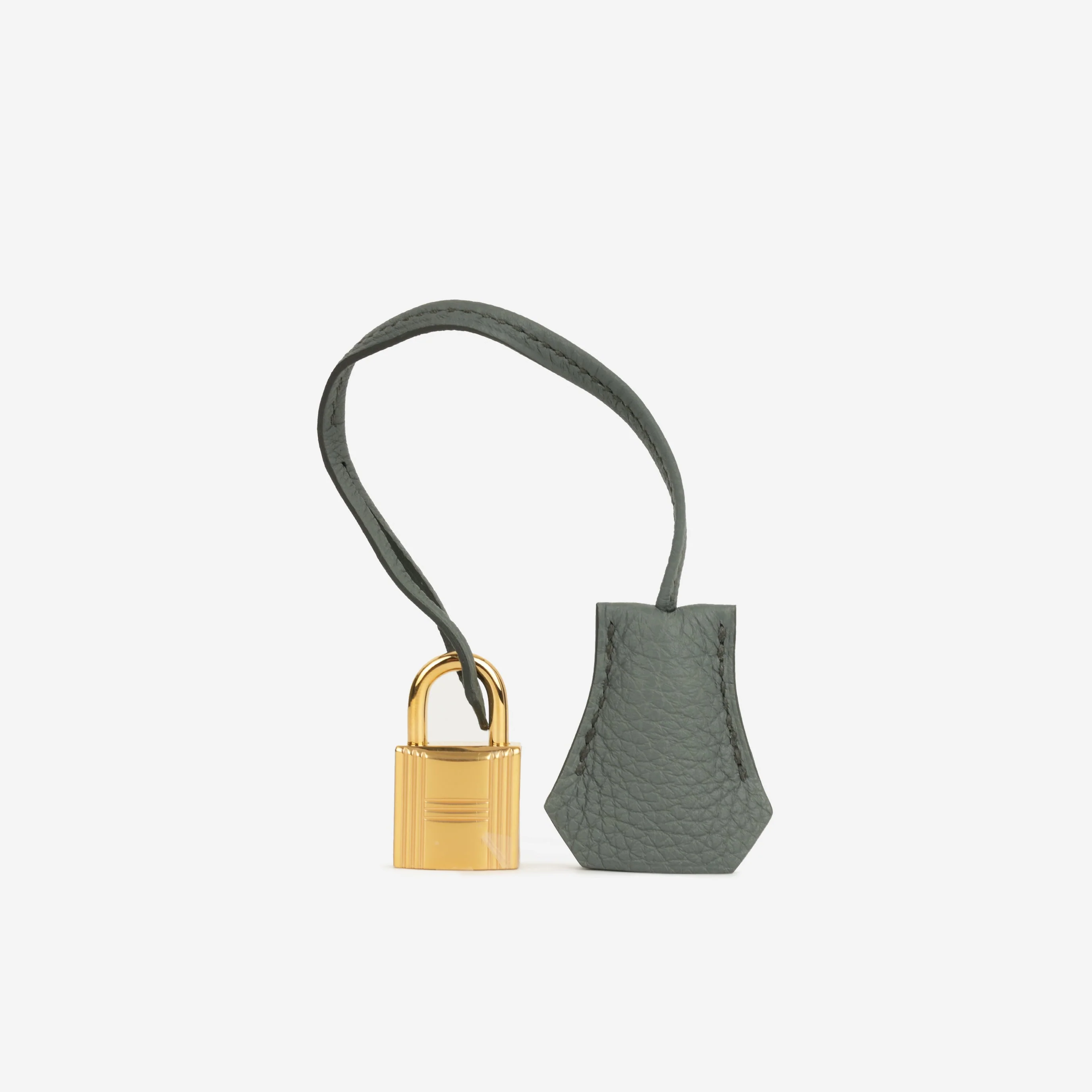 Hermès Kelly 25 - Vert Amande Togo | Gold Hardware - Image 10