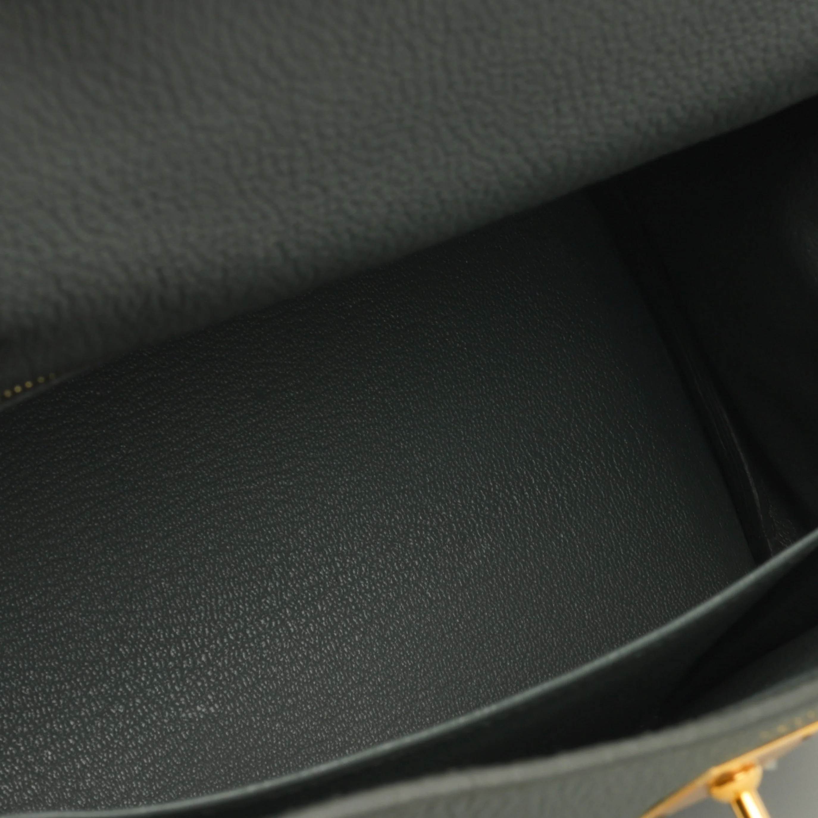 Hermès Kelly 25 - Vert Amande Togo | Gold Hardware - Image 8