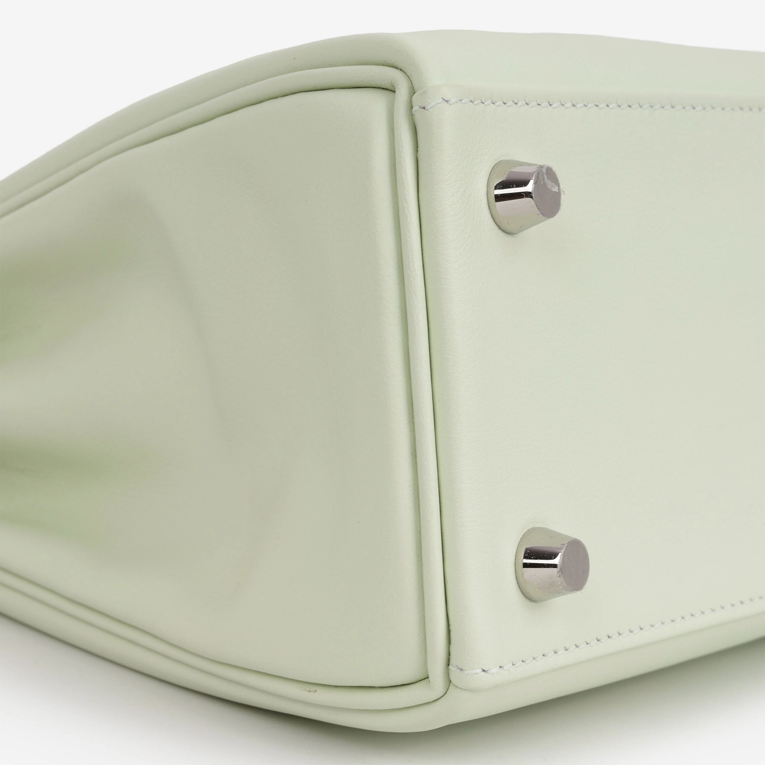 Hermès Kelly 25 - Vert Fizz Swift | Palladium Hardware - Image 6