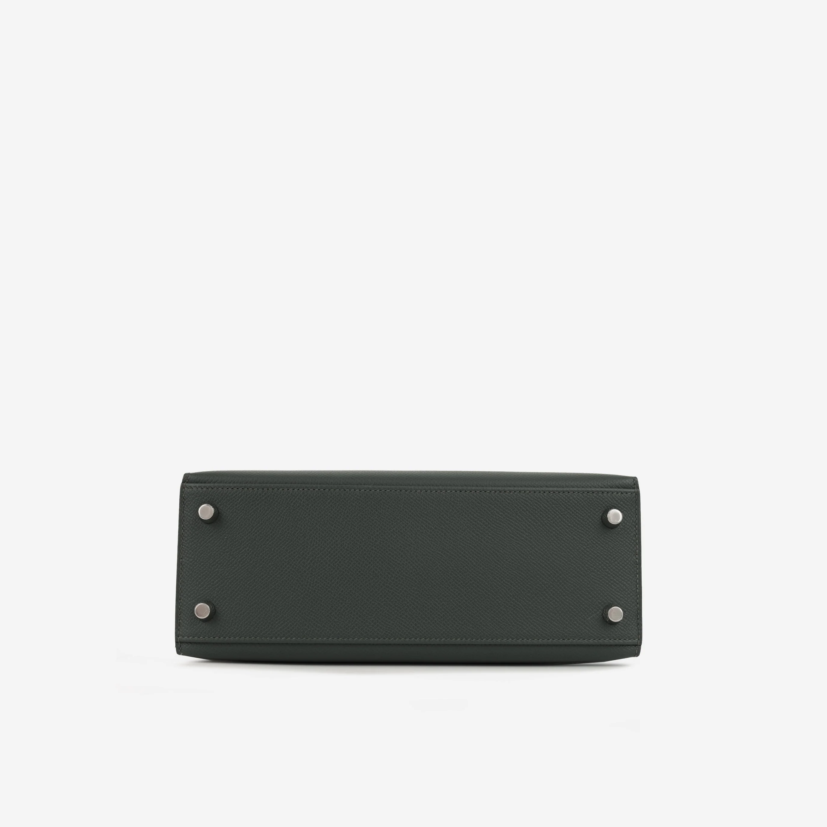 Hermès Kelly 25 - Vert Mangrove Epsom | Palladium Hardware - Image 5