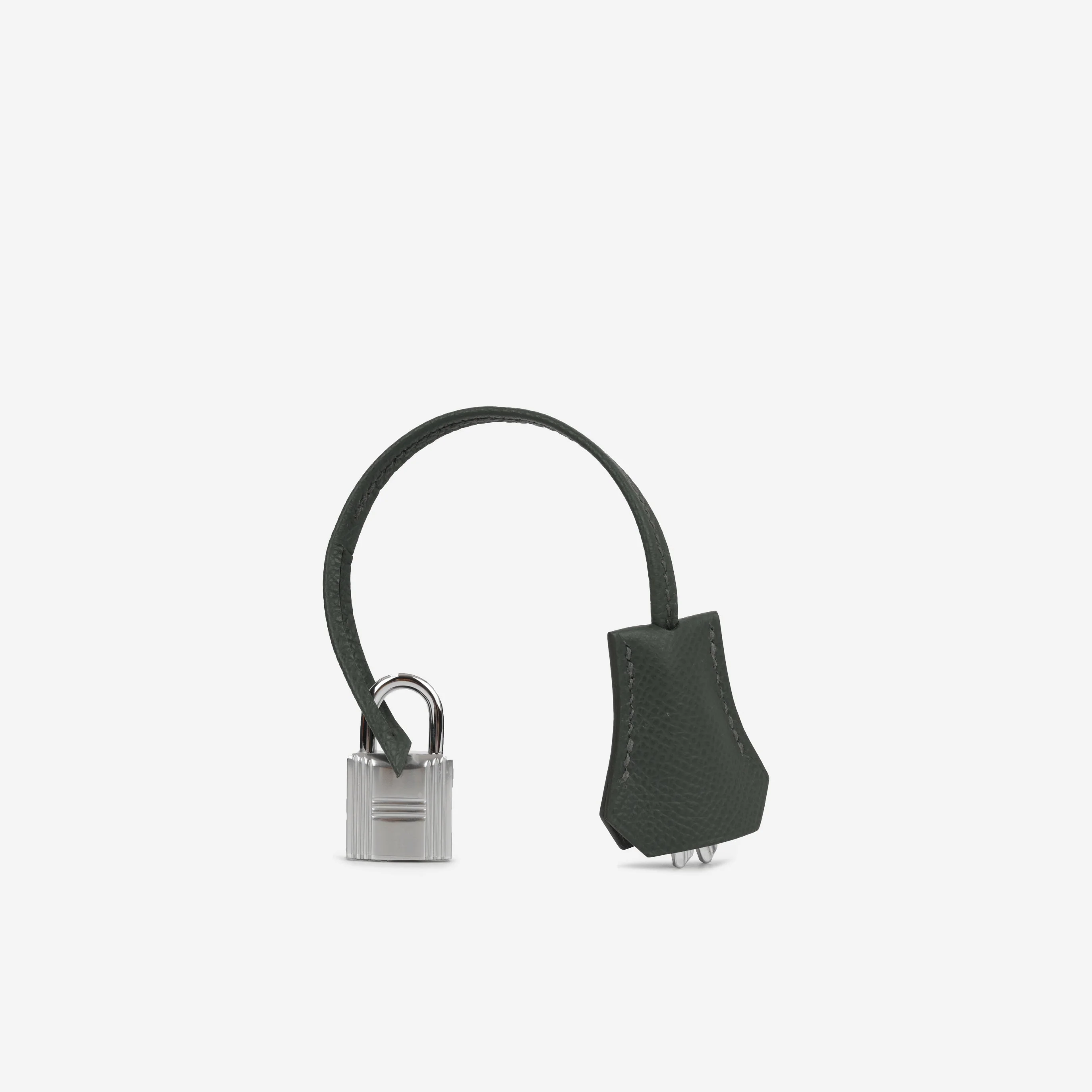 Hermès Kelly 25 - Vert Mangrove Epsom | Palladium Hardware - Image 8