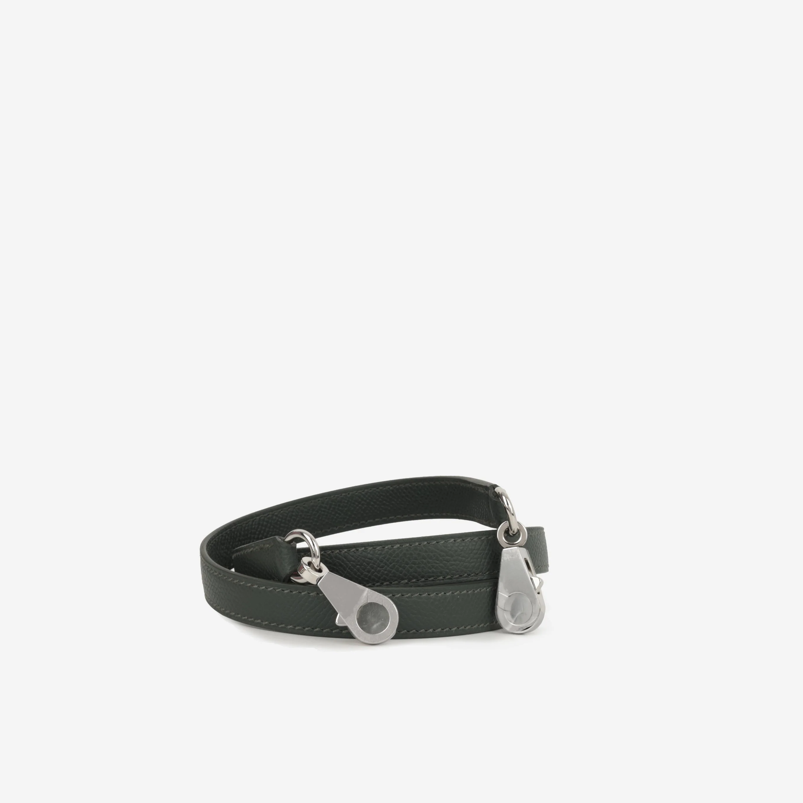 Hermès Kelly 25 - Vert Mangrove Epsom | Palladium Hardware - Image 9