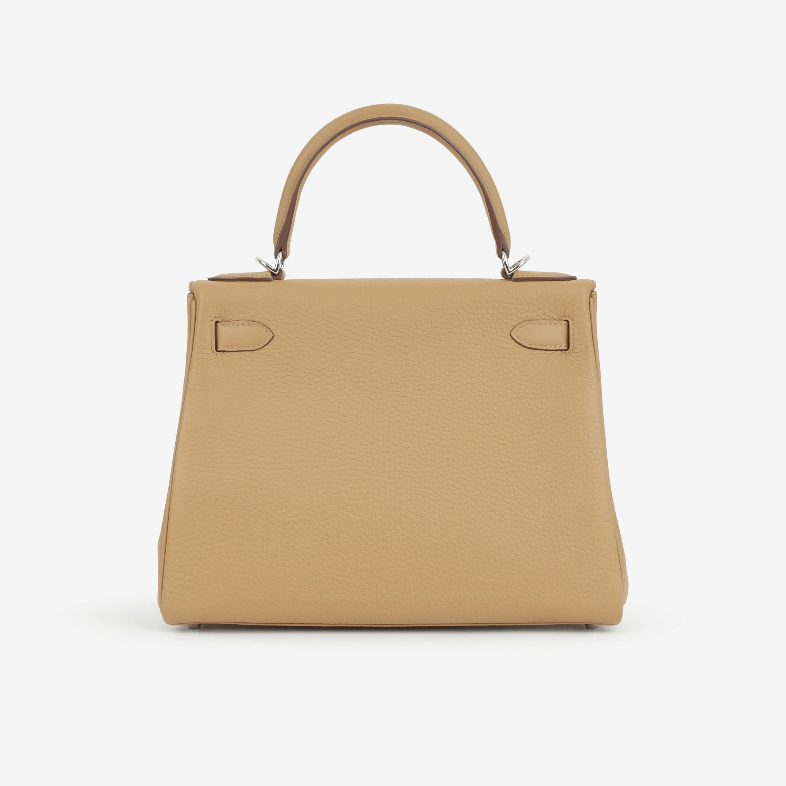Hermès Kelly 28 - Biscuit Clemence | Palladium Hardware - Image 4