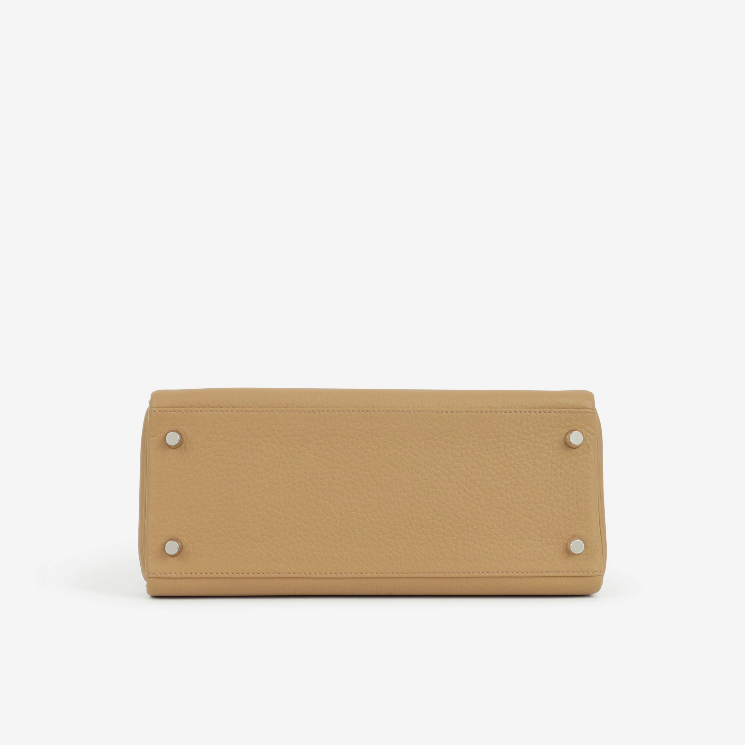 Hermès Kelly 28 - Biscuit Clemence | Palladium Hardware - Image 5