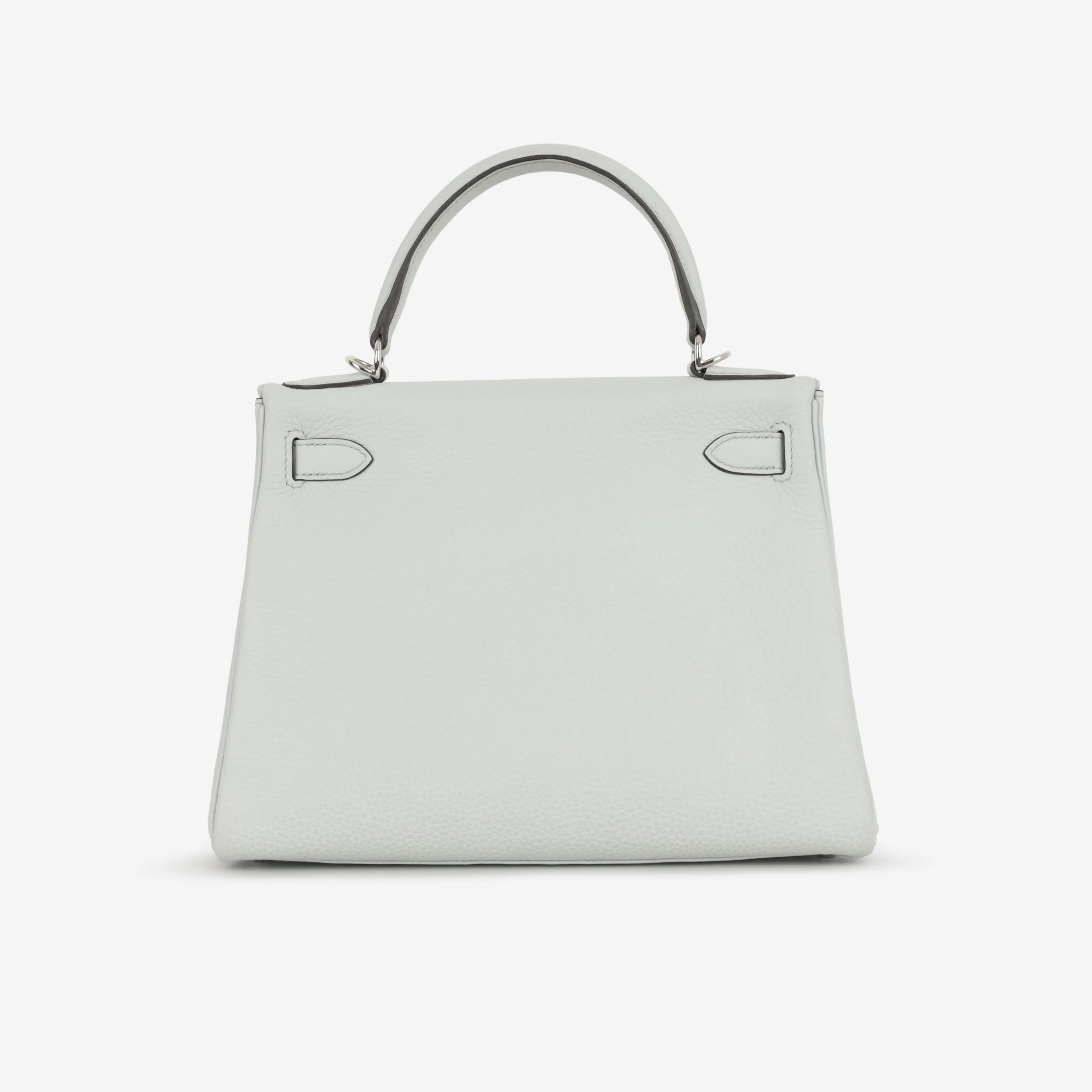 Hermès Kelly 28 - Blue Pale Clemence | Palladium Hardware - Image 4