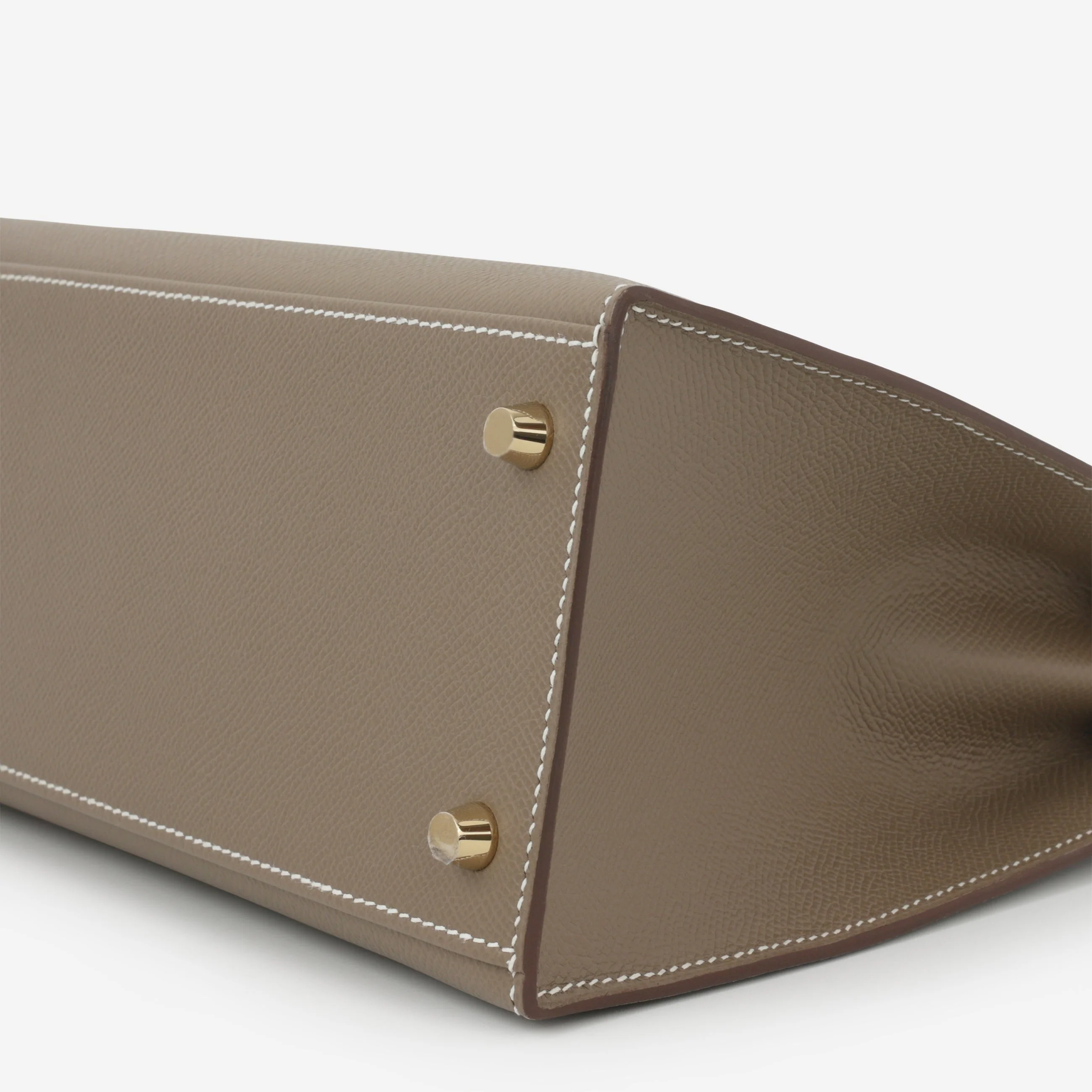 Hermès Kelly 28 - Etoupe Epsom | Gold Hardware - Image 5