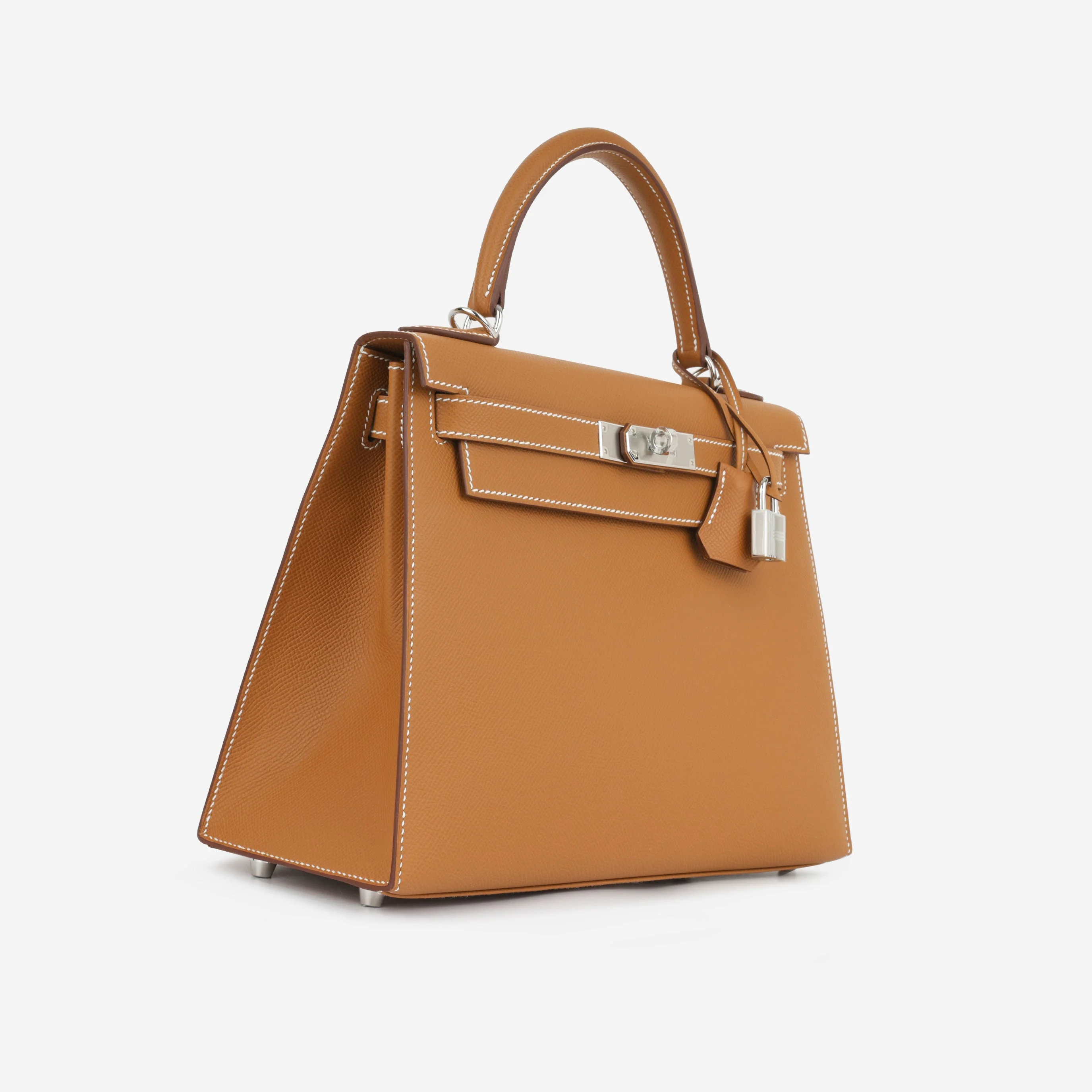 Hermès Kelly 28 - Gold Epsom | Palladium Hardware - Image 2
