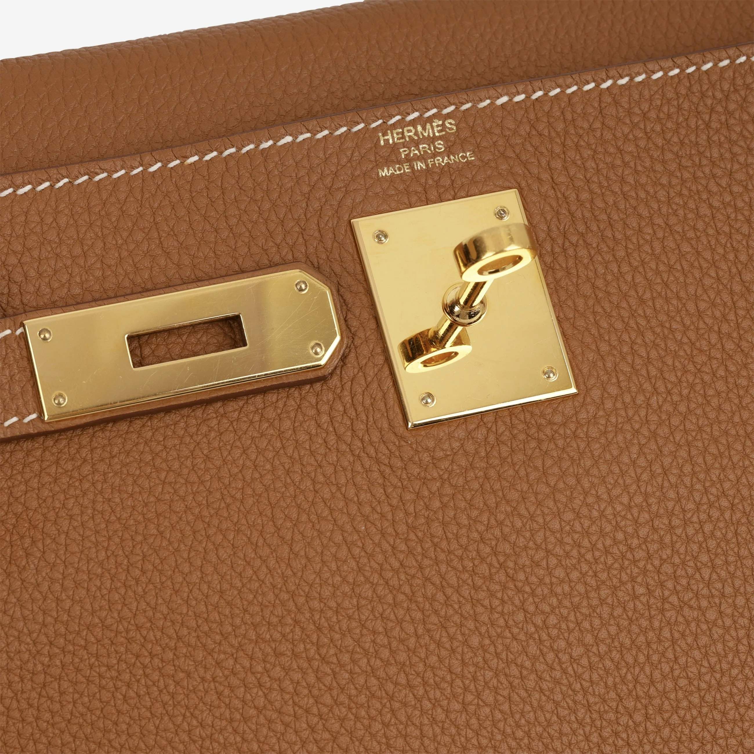 Hermès Kelly 28 - Gold Togo | Gold Hardware - Image 12