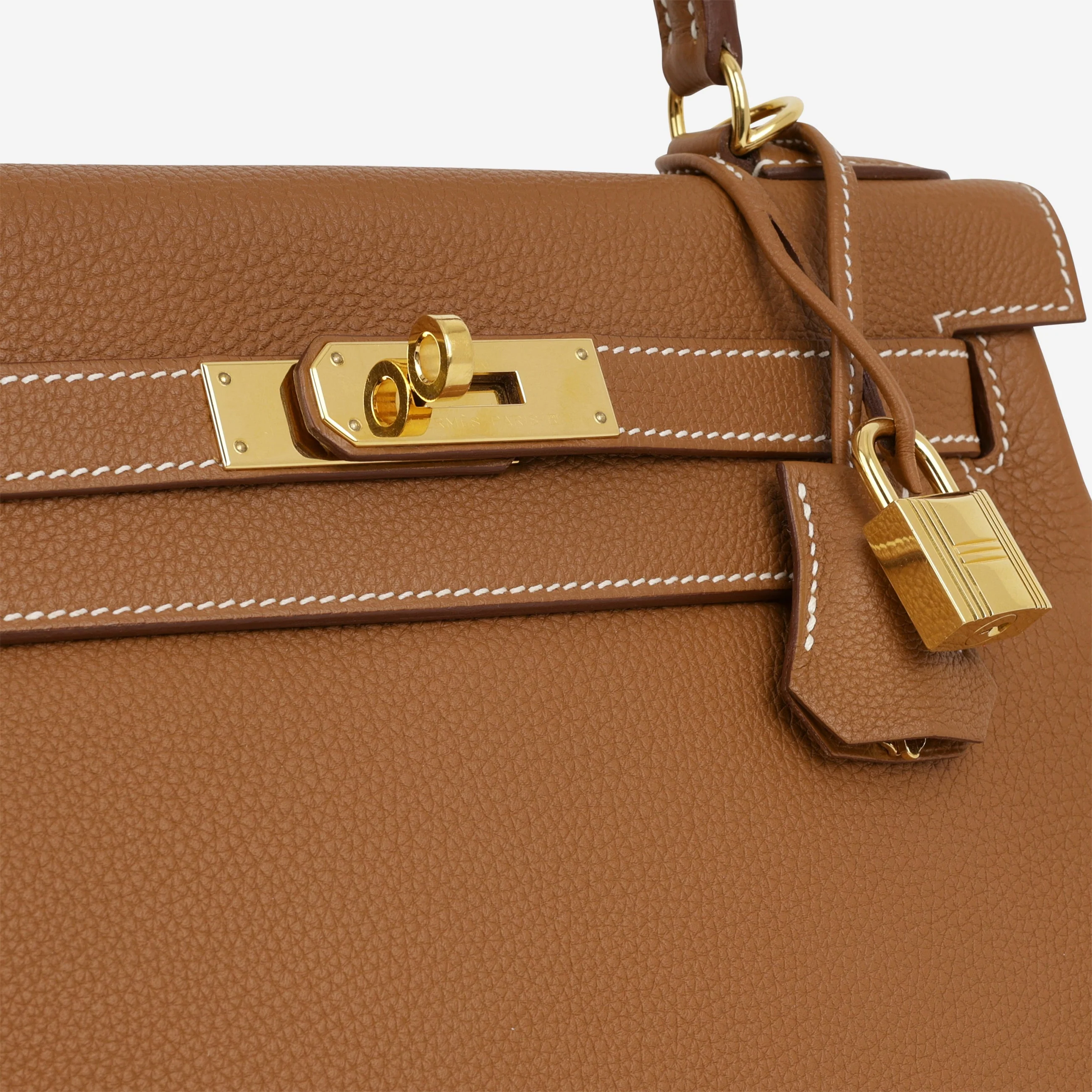 Hermès Kelly 28 - Gold Togo | Gold Hardware - Image 14