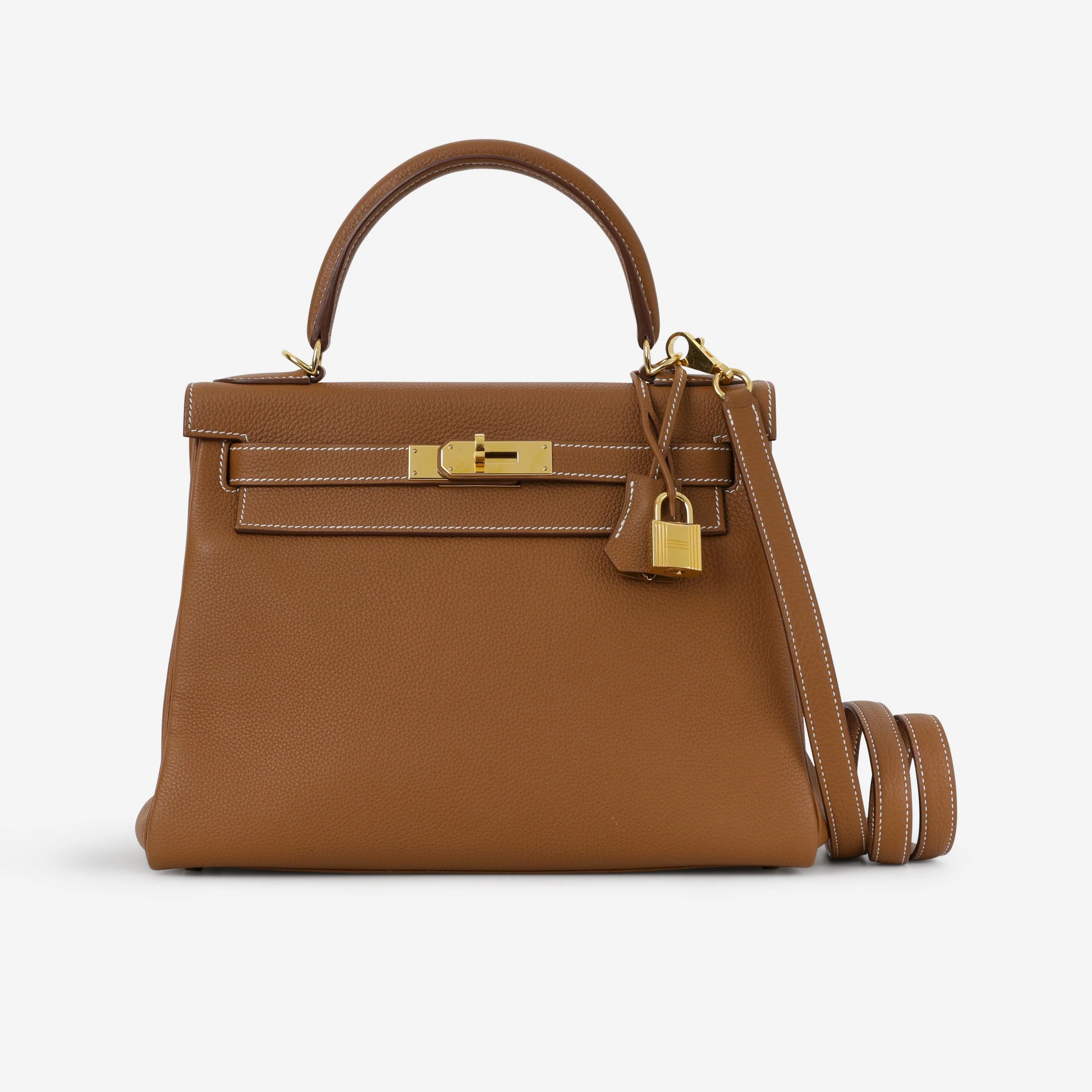 Hermès Kelly 28 - Gold Togo | Gold Hardware - Image 2