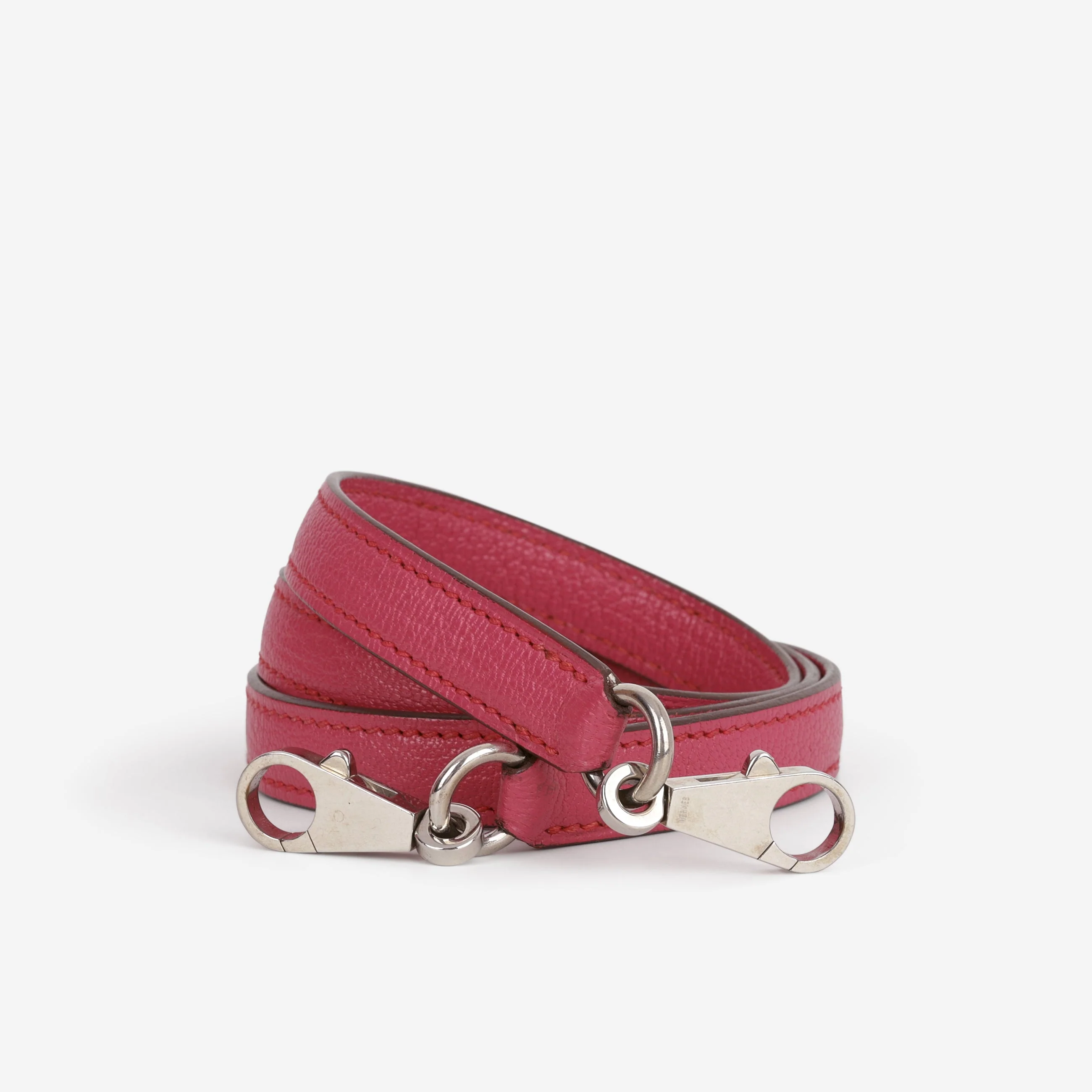 Hermès Kelly 28 - Rose Shocking Chevre | Palladium Hardware - Image 13