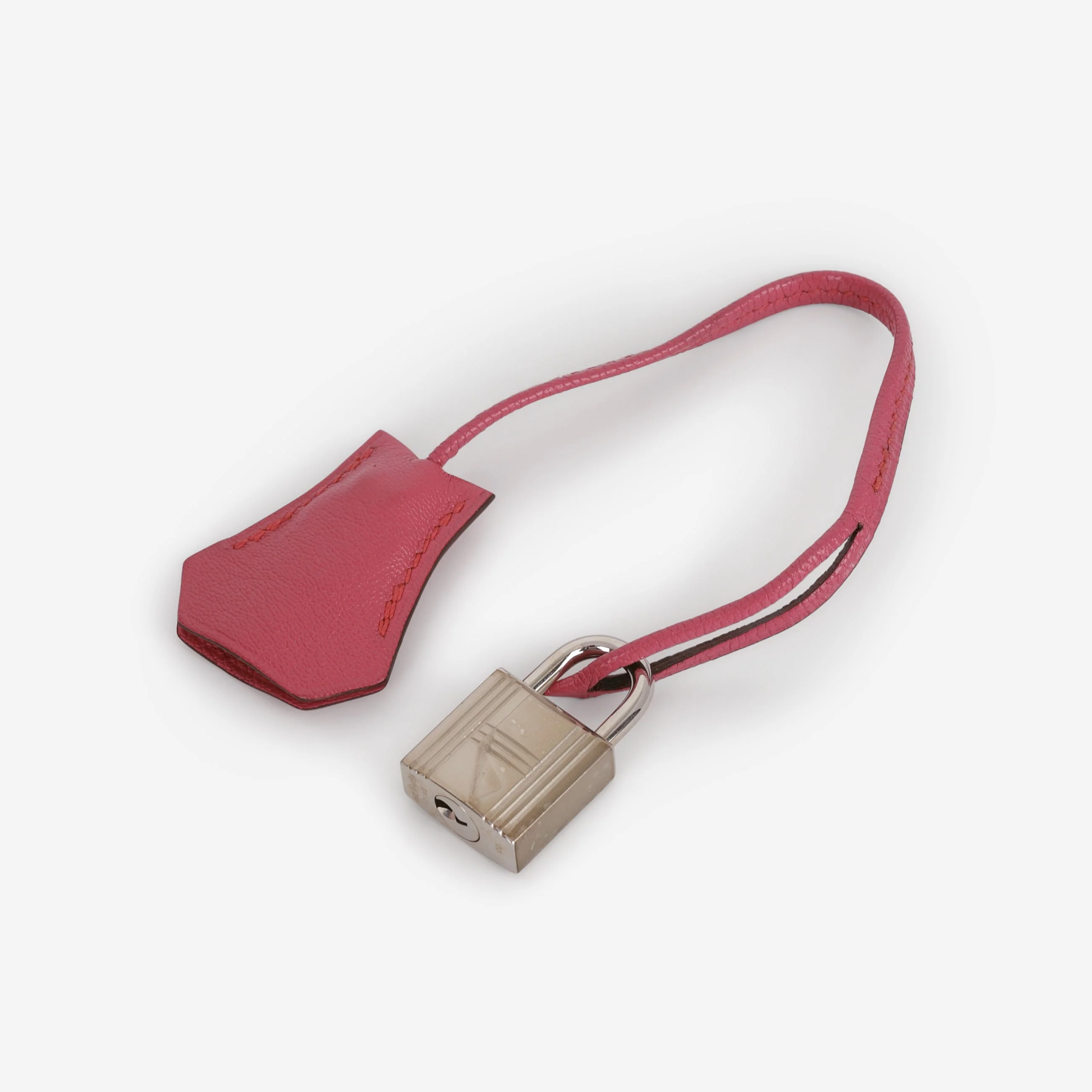 Hermès Kelly 28 - Rose Shocking Chevre | Palladium Hardware - Image 14