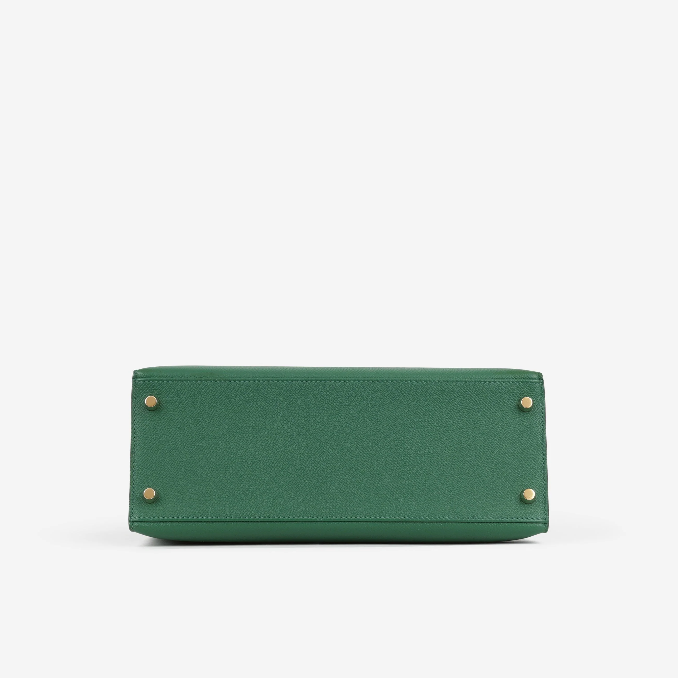 Hermès Kelly 28 - Vert Vertigo Epsom | Gold Hardware - Image 5