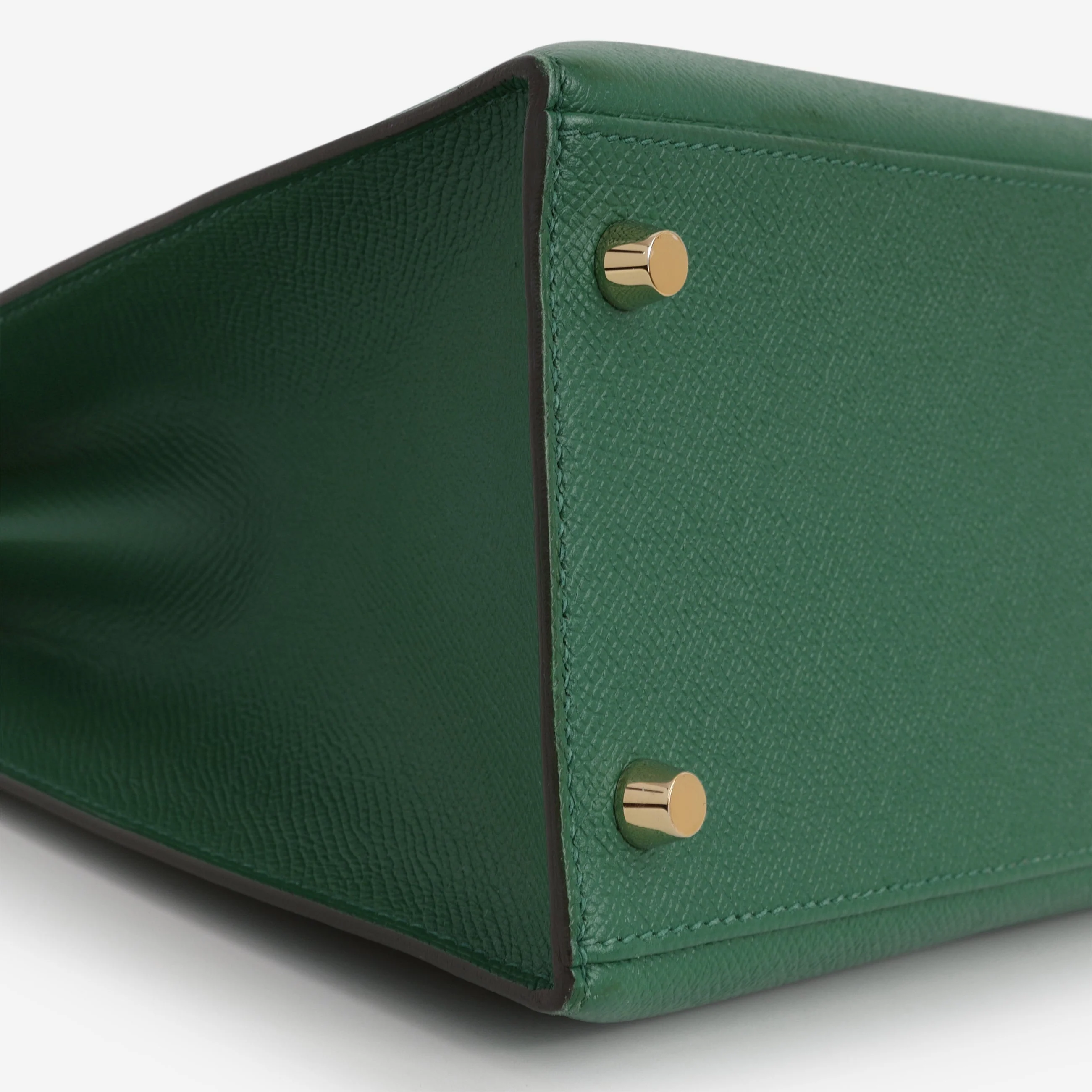Hermès Kelly 28 - Vert Vertigo Epsom | Gold Hardware - Image 6