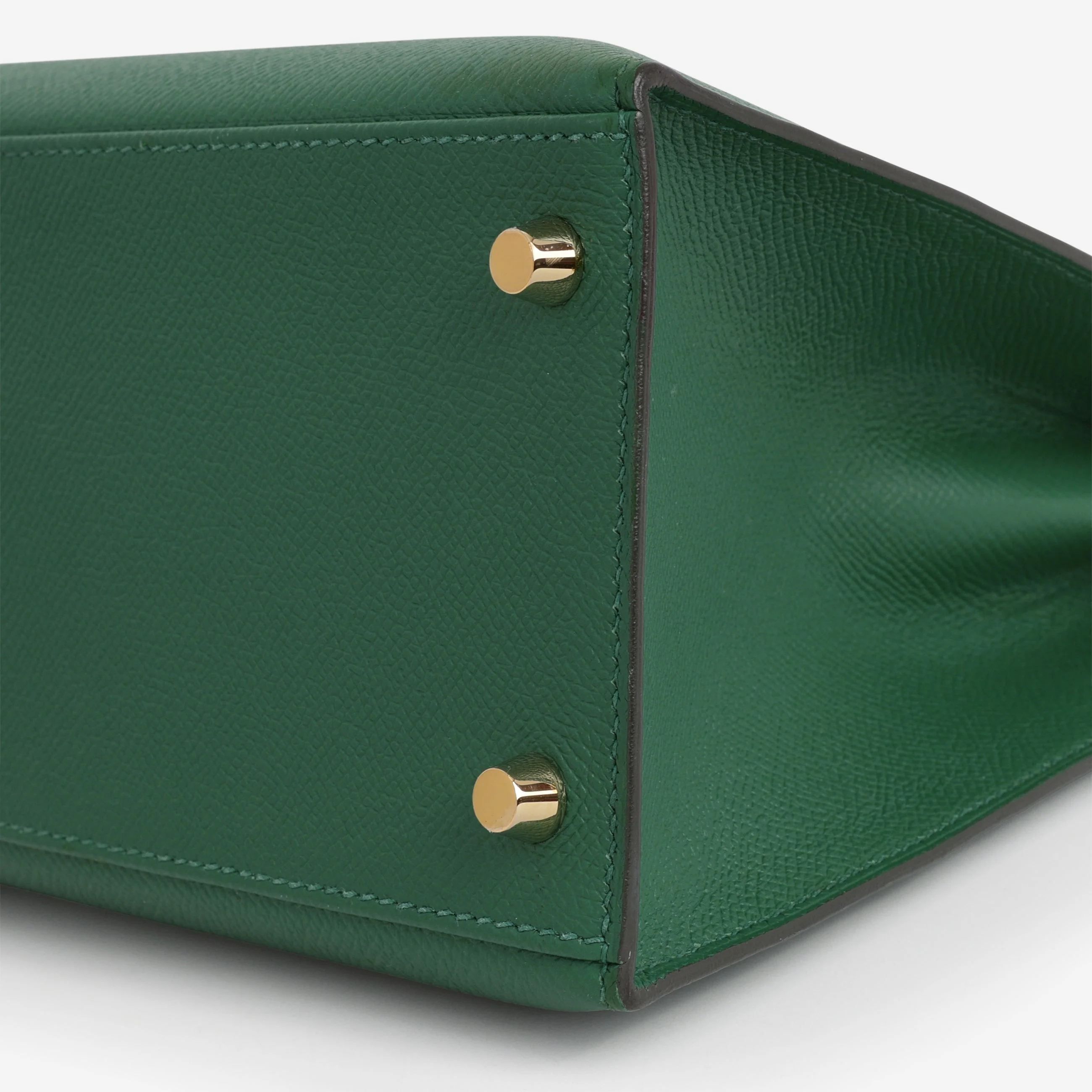 Hermès Kelly 28 - Vert Vertigo Epsom | Gold Hardware - Image 7
