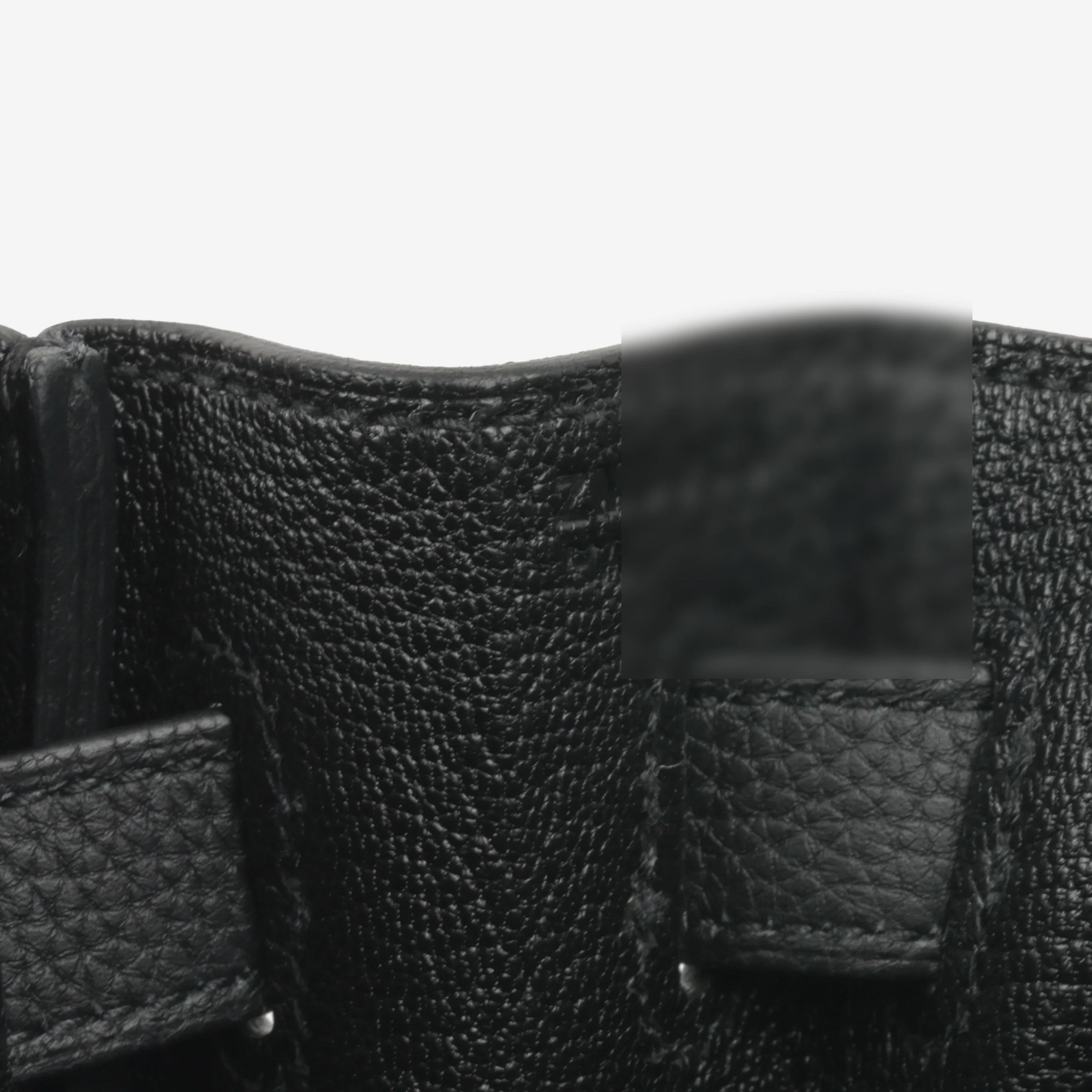 Hermès Kelly 32 - Black Togo | Palladium Hardware - Image 13