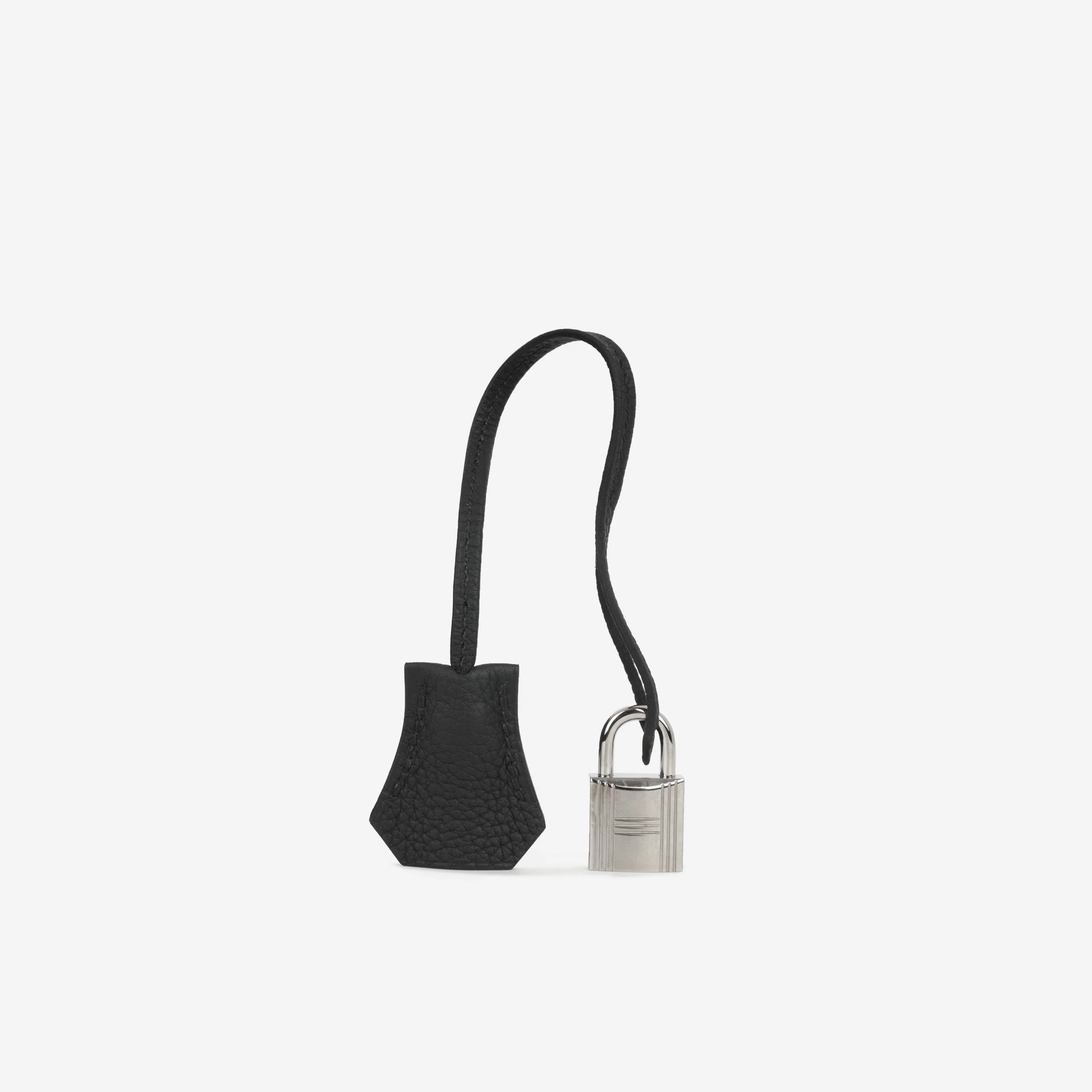 Hermès Kelly 32 - Black Togo | Palladium Hardware - Image 19