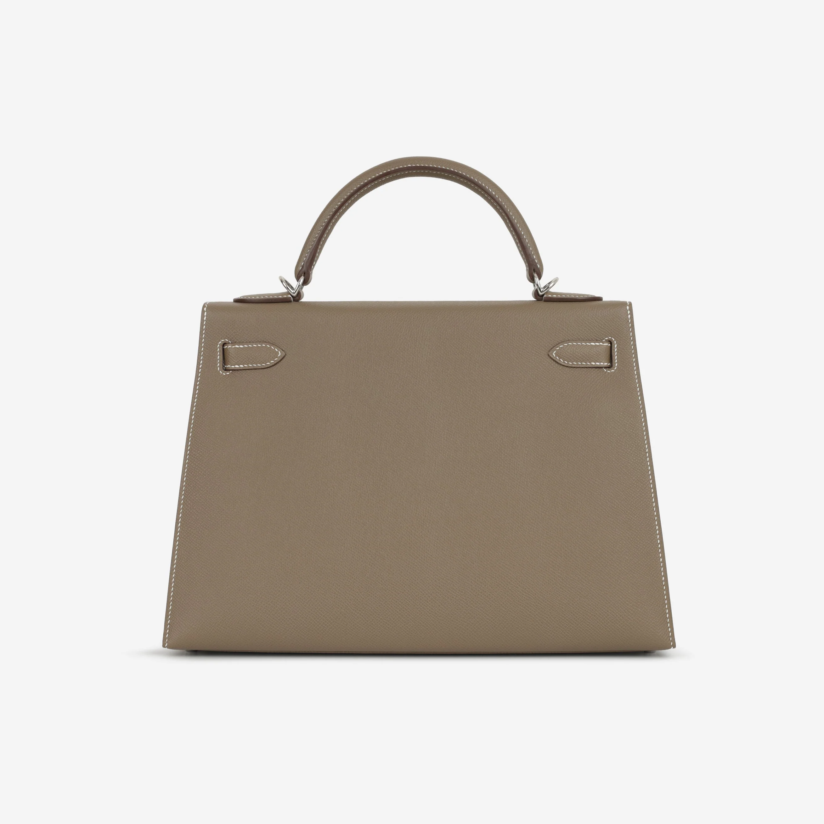 Hermès Kelly 32 - Etoupe Epsom | Palladium Hardware - Image 4