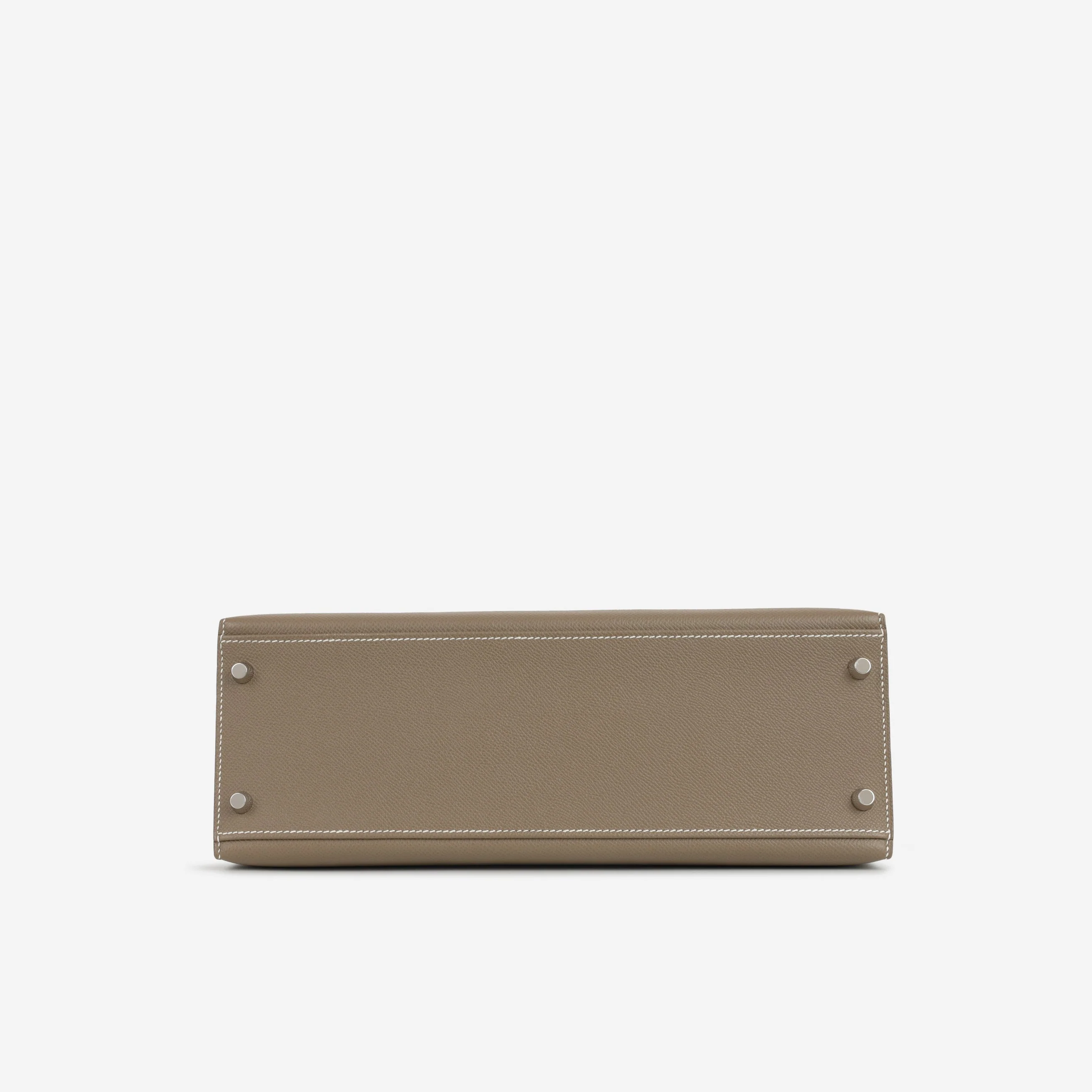 Hermès Kelly 32 - Etoupe Epsom | Palladium Hardware - Image 5