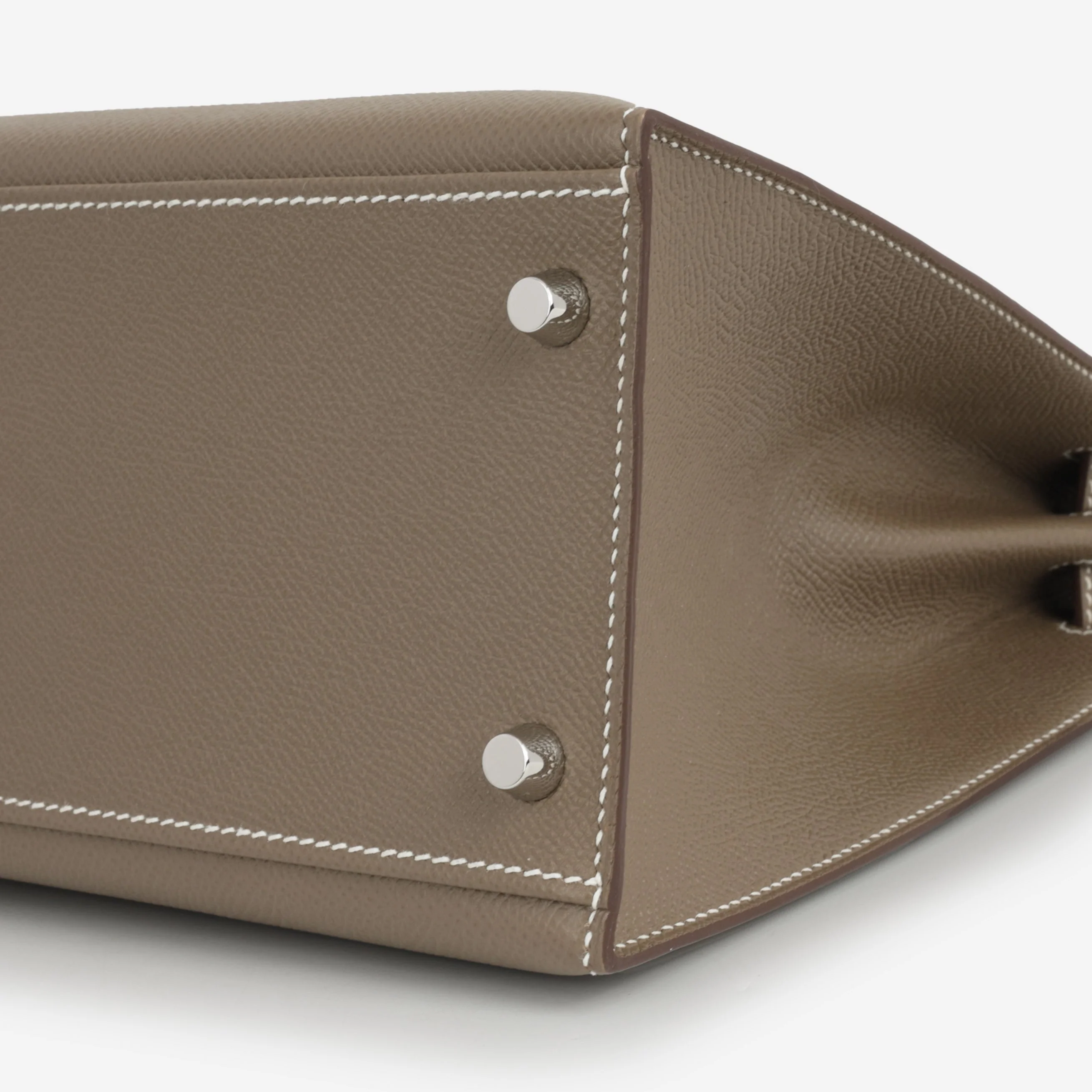 Hermès Kelly 32 - Etoupe Epsom | Palladium Hardware - Image 7